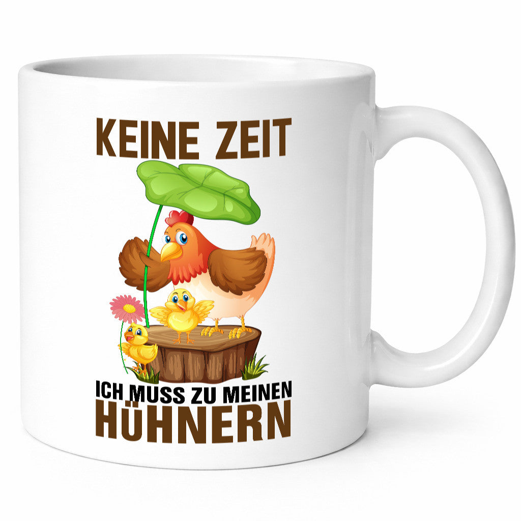 Keine Zeit muss zu meinen Hühner | Hühnerstall Geschenk Humor Geschenkidee