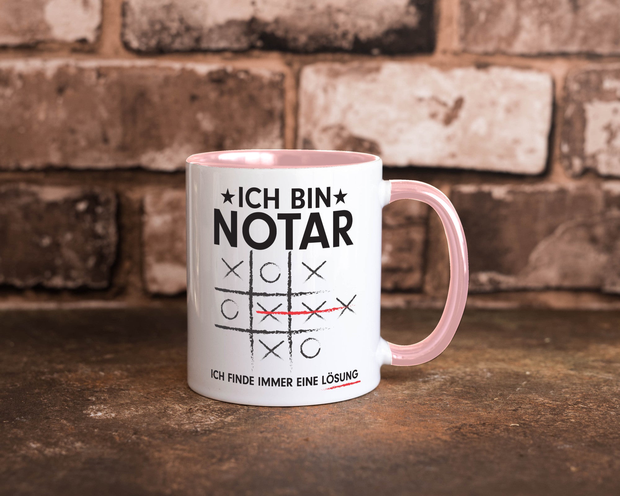 Löse Probleme: Notar | Jurist lustiger Spruch Geschenk Humor Geschenkidee Tasse