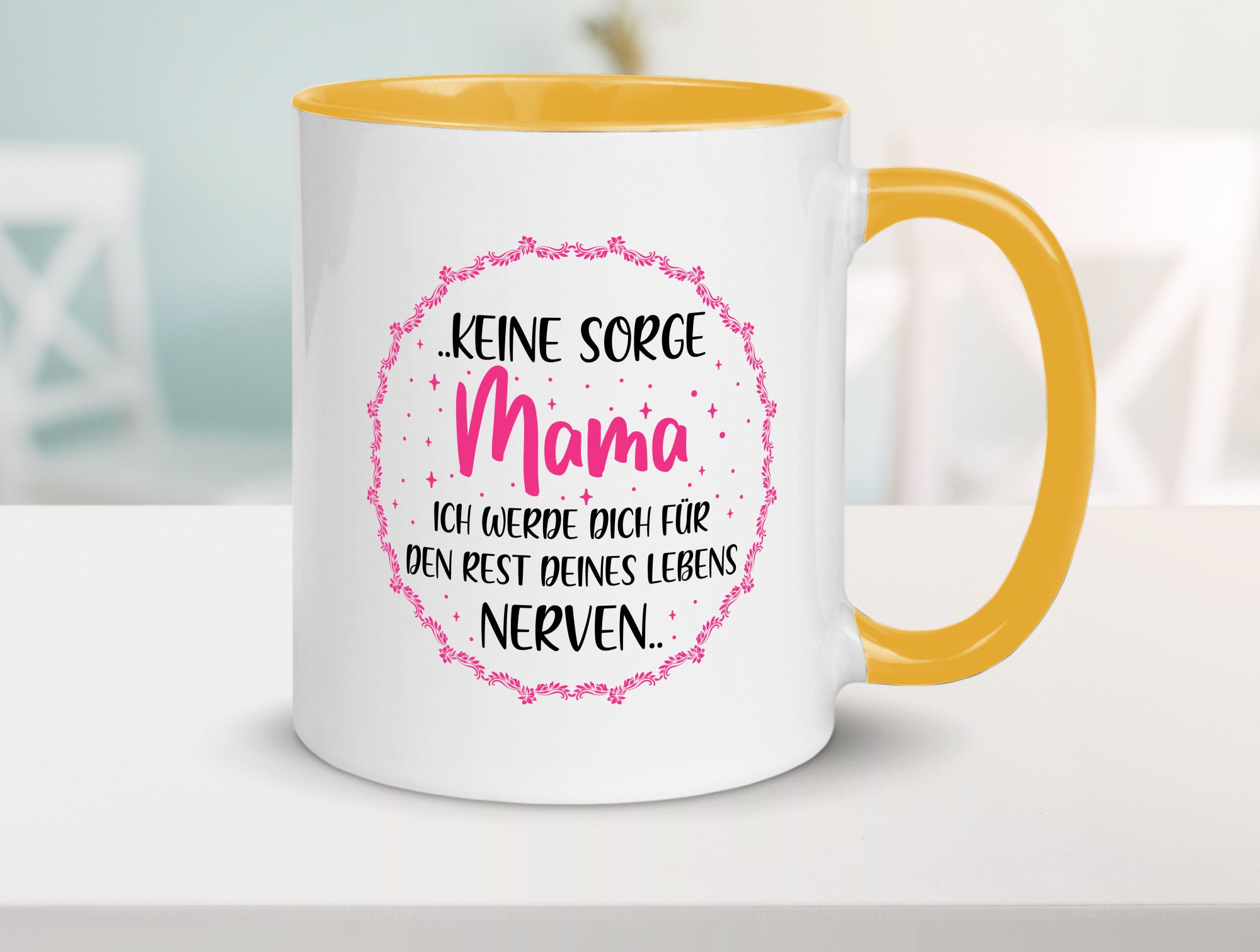 Ich nerve meine Mama für immer | Muttertag Geschenkidee Familie Humor Tasse