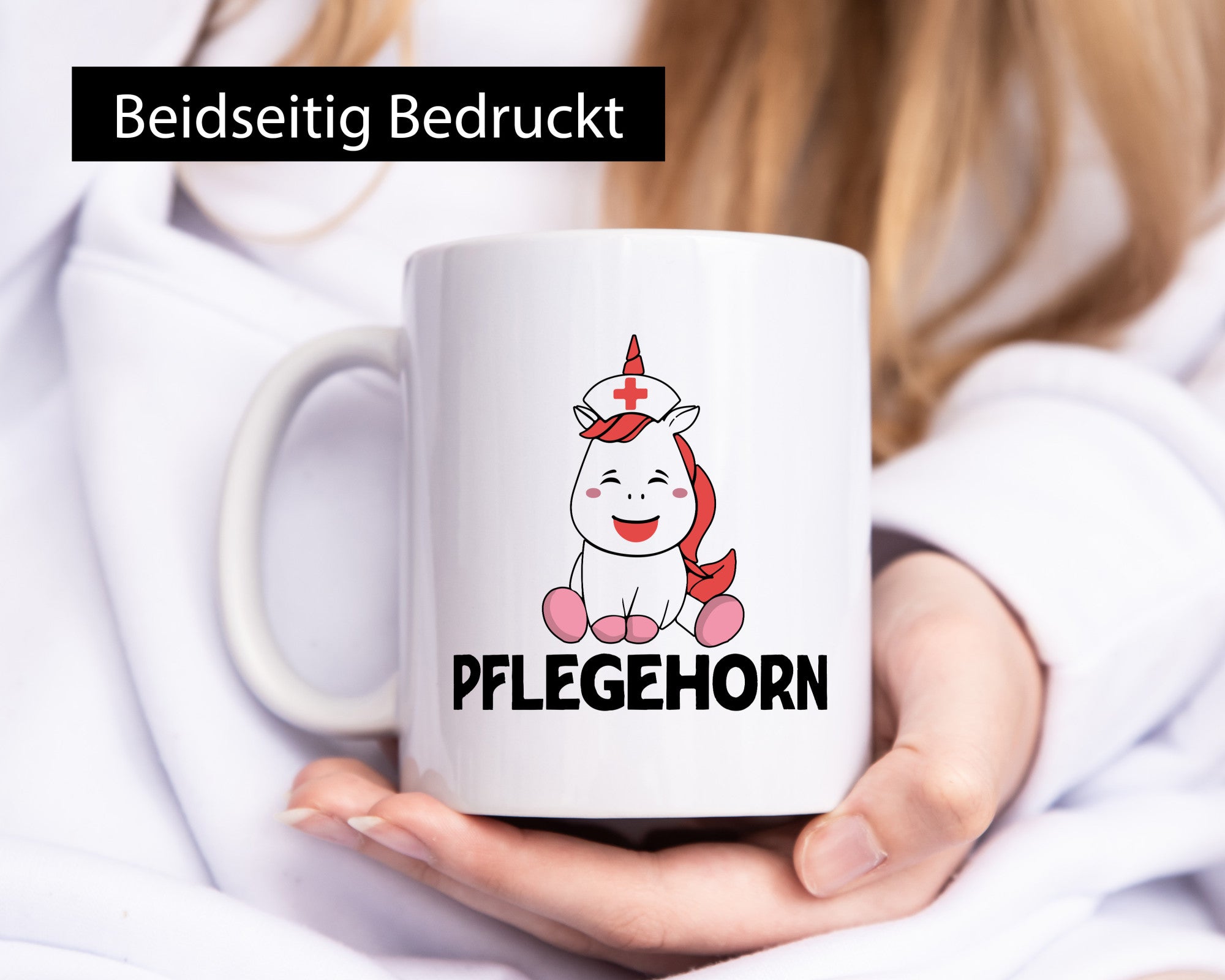 Pflegehorn | Krankenpflegerin Einhorn lustiger Spruch Geschenk Humor