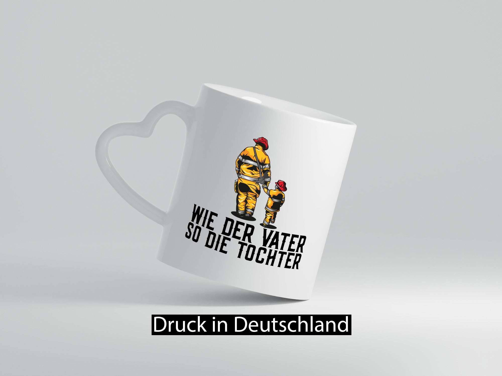 Feuerwehr | Vater Papa Tochter Einsatz Feuerwehrmann Geschenkidee Familie Humor