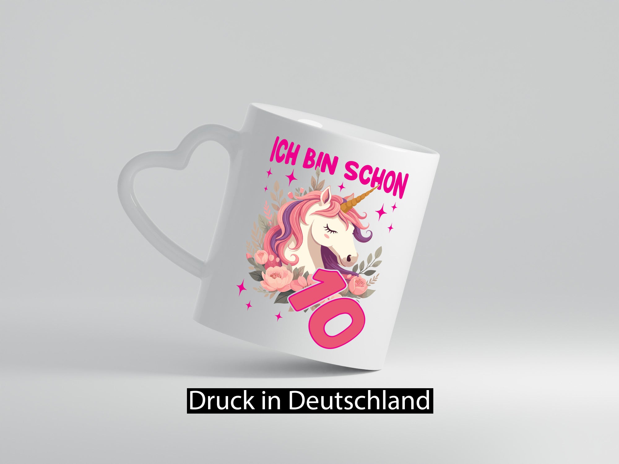 10. Geburtstag | 10 Jahre Einhorn Mädchen Geschenkidee Humor Tasse