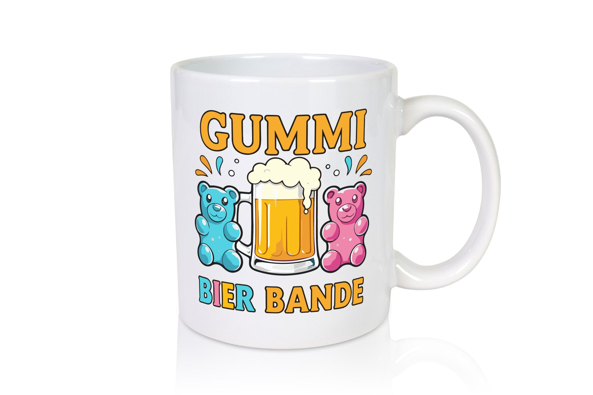 Gummibierbande | Mallorca Party Urlaub Malle v2 lustig Humor Geschenkidee