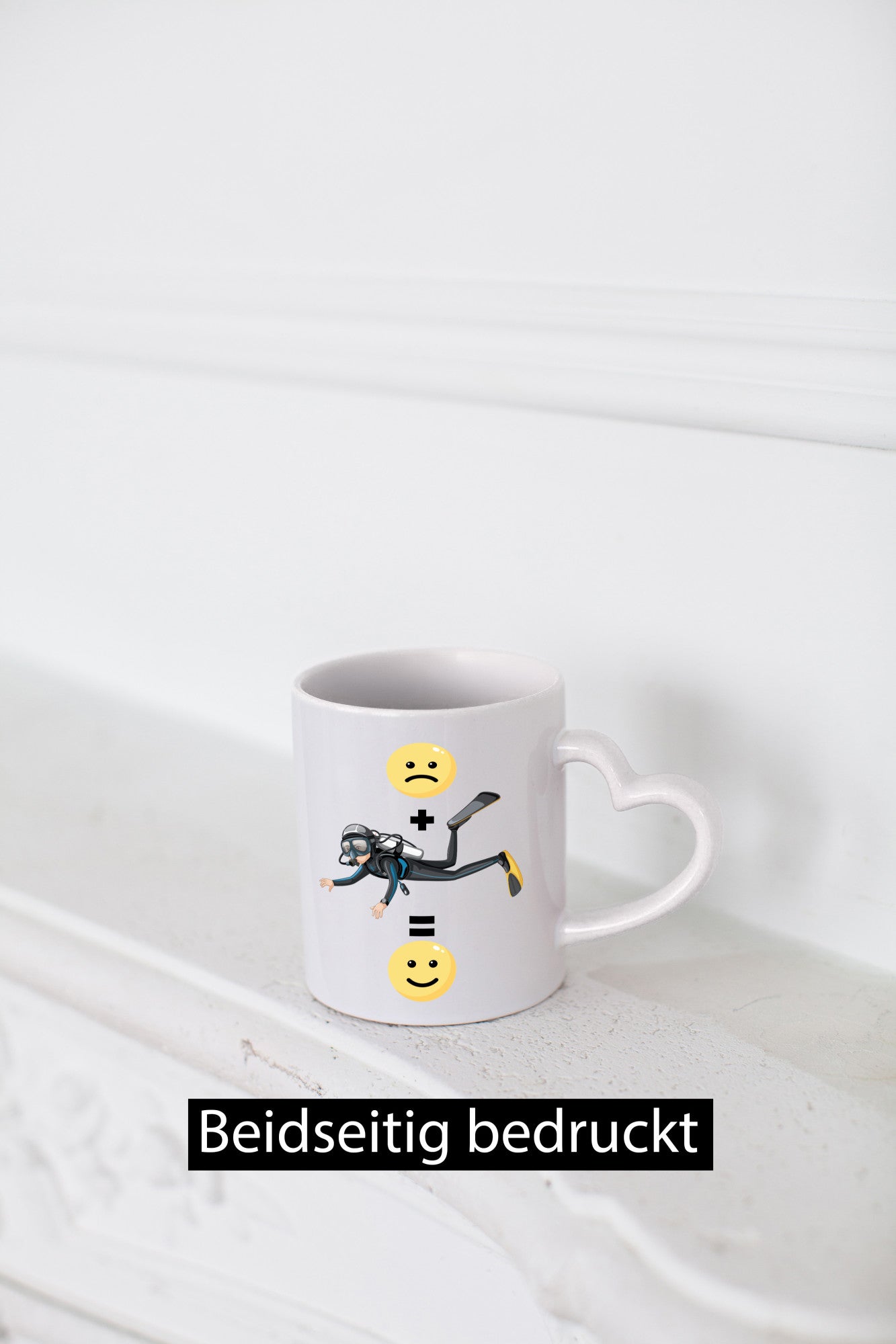 Taucher | Trauriger Tauchen ist mein Hobby Geschenkidee Humor Tasse