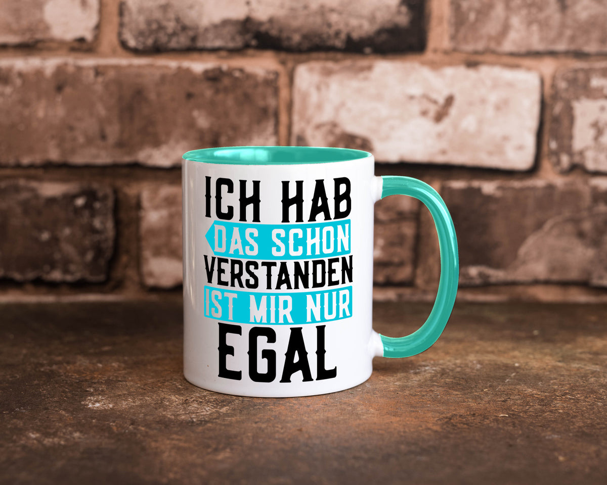 Ist mir egal | Protest Teenager Humor Spruch Büro lustig Arbeit Kollegen Tasse