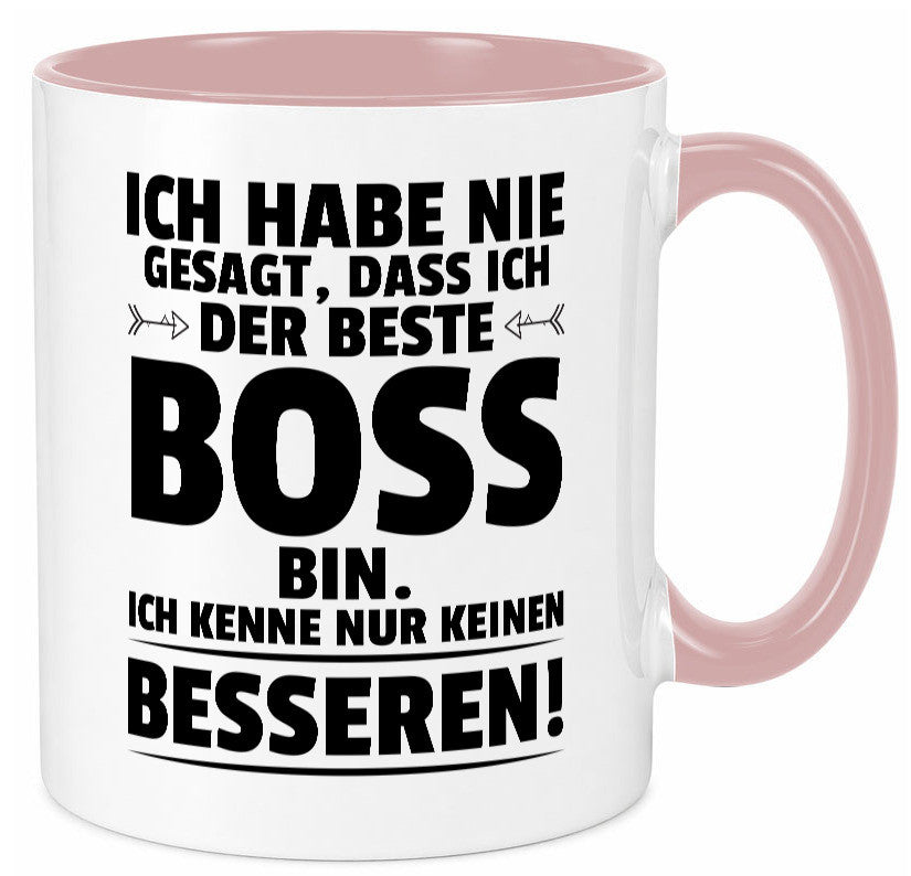Der Beste Boss | Führungskraft Vorgesetzter lustiger Spruch Geschenk Humor Tasse
