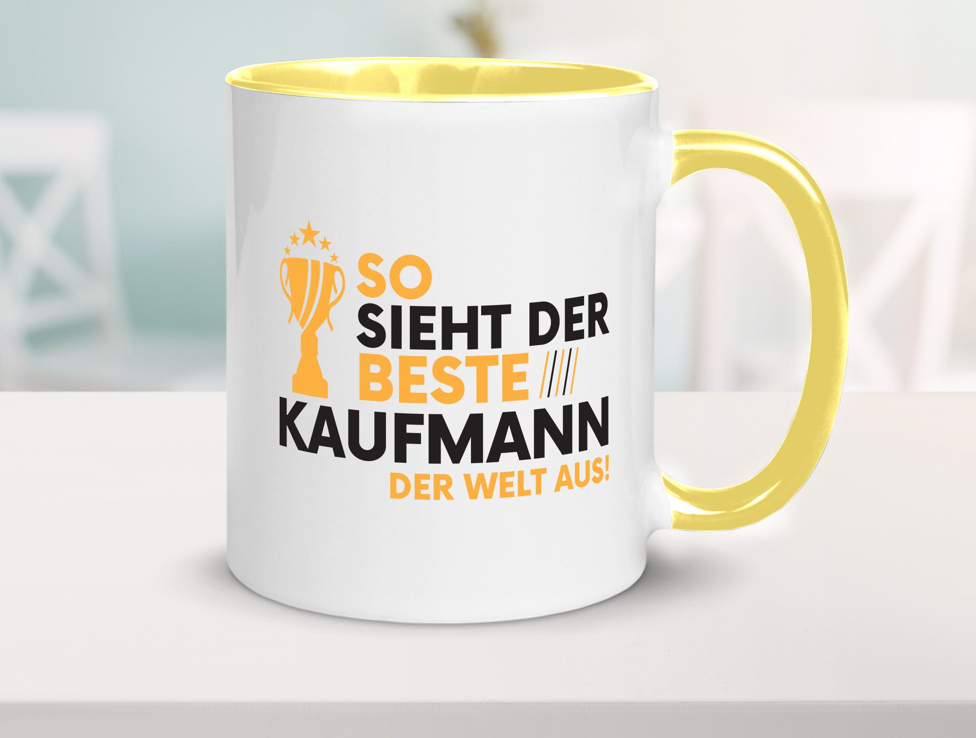 Der Weltbeste Kaufmann Kaufmänner lustig Humor Geschenkidee Geschenk Tasse