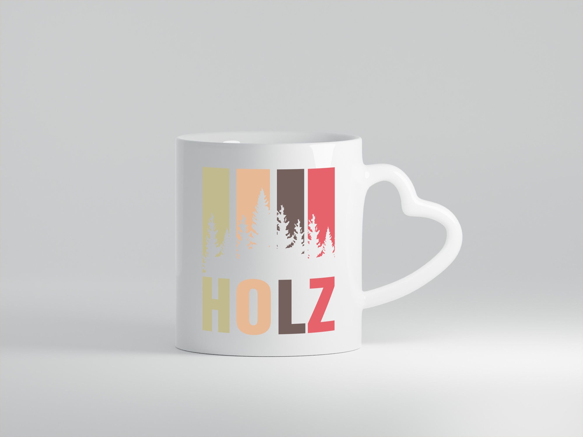Holz | Bäume Wald Förster Naturliebe Holzfäller Humor Geschenkidee Tasse