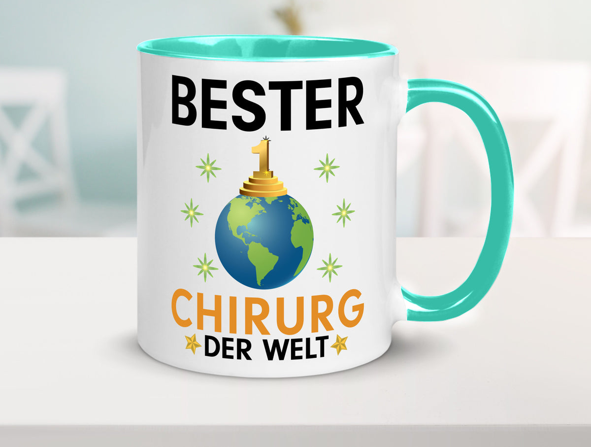 Welt Bester Chirurg | Medizin Chirurgie Krankenhaus lustig Humor Geschenkidee Tasse