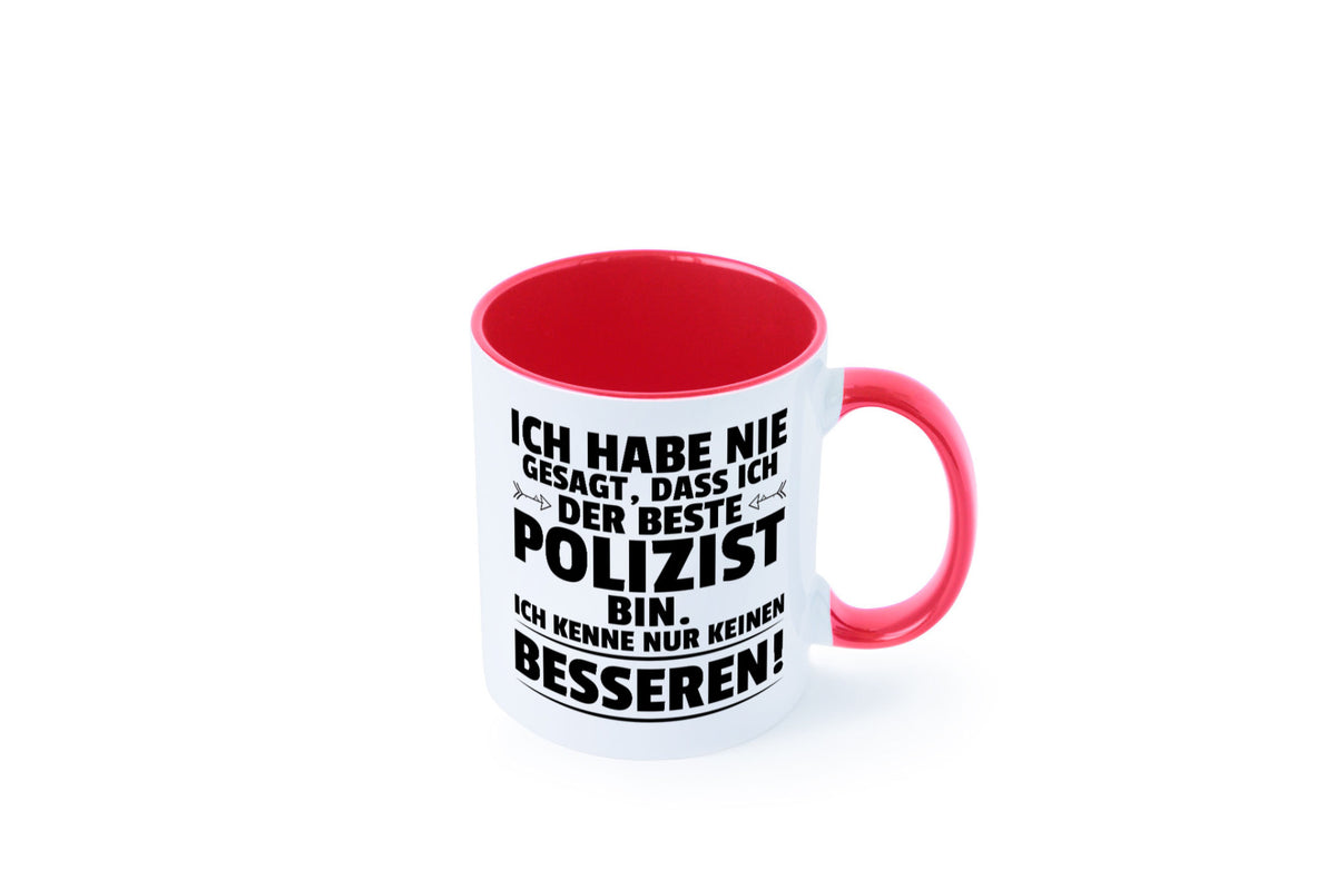 Der Beste Polizist | Polizei Humor Geschenkidee Tasse