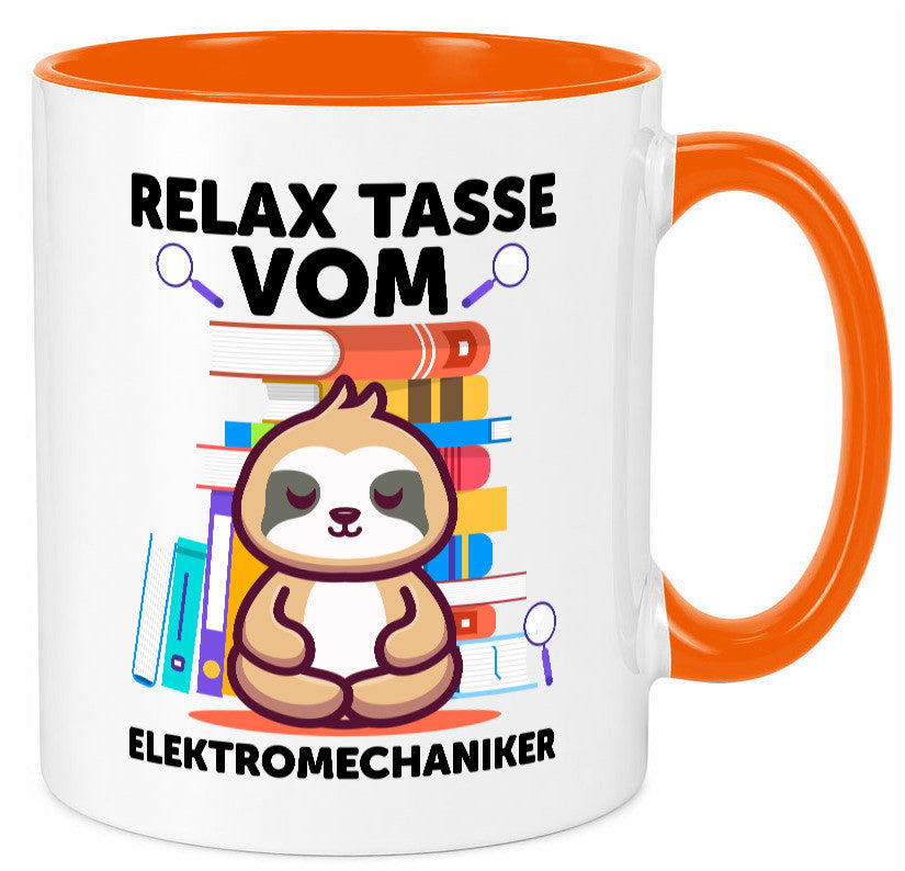 Relax Tasse: Elektromechaniker | Mechaniker Geschenk Humor Geschenkidee