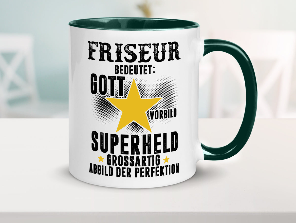 Bedeutung von Friseur | Frisör lustiger Spruch Geschenk Humor Geschenkidee Tasse