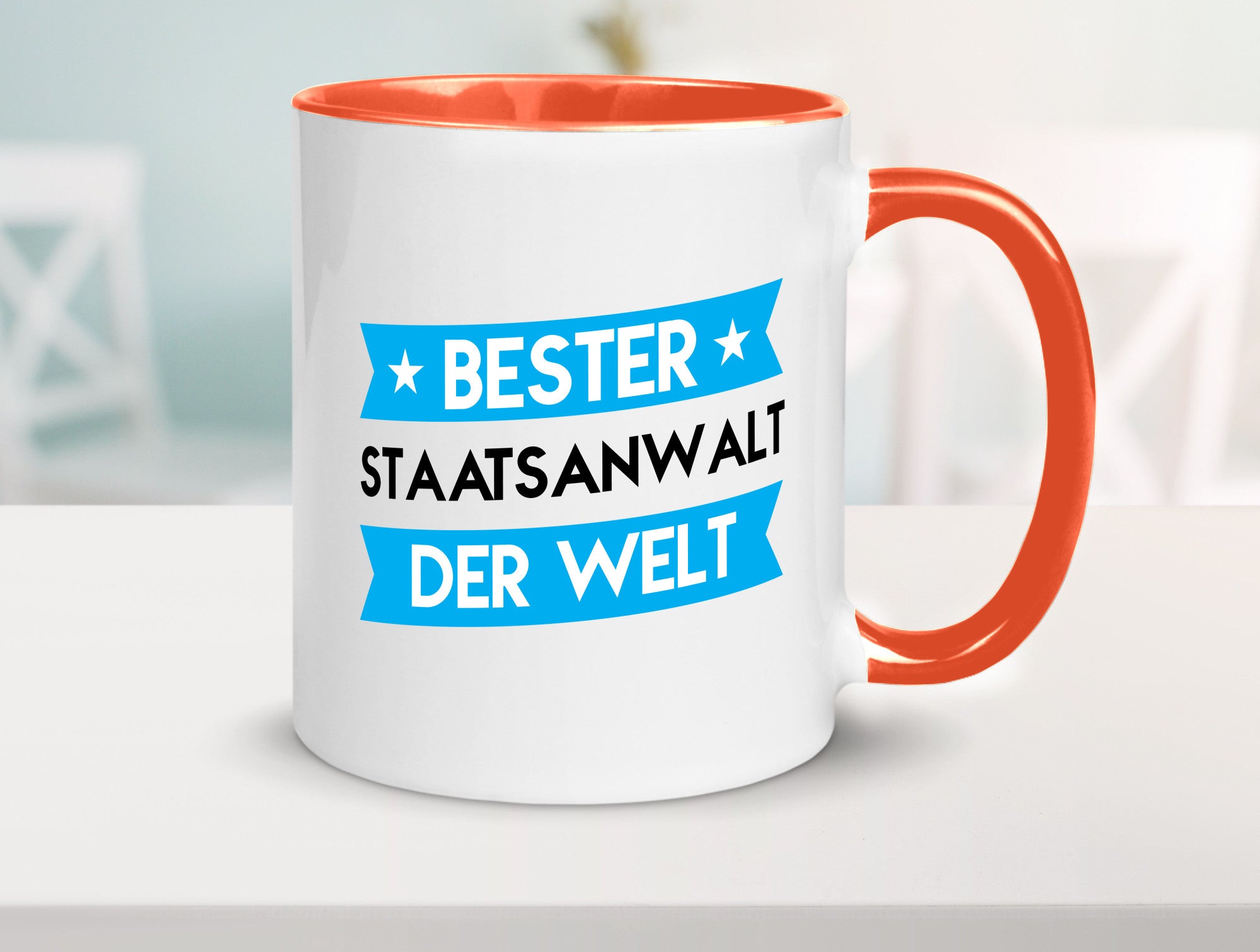 Bester Staatsanwalt | Anwalt Jurist lustig Humor Geschenkidee Geschenk Tasse