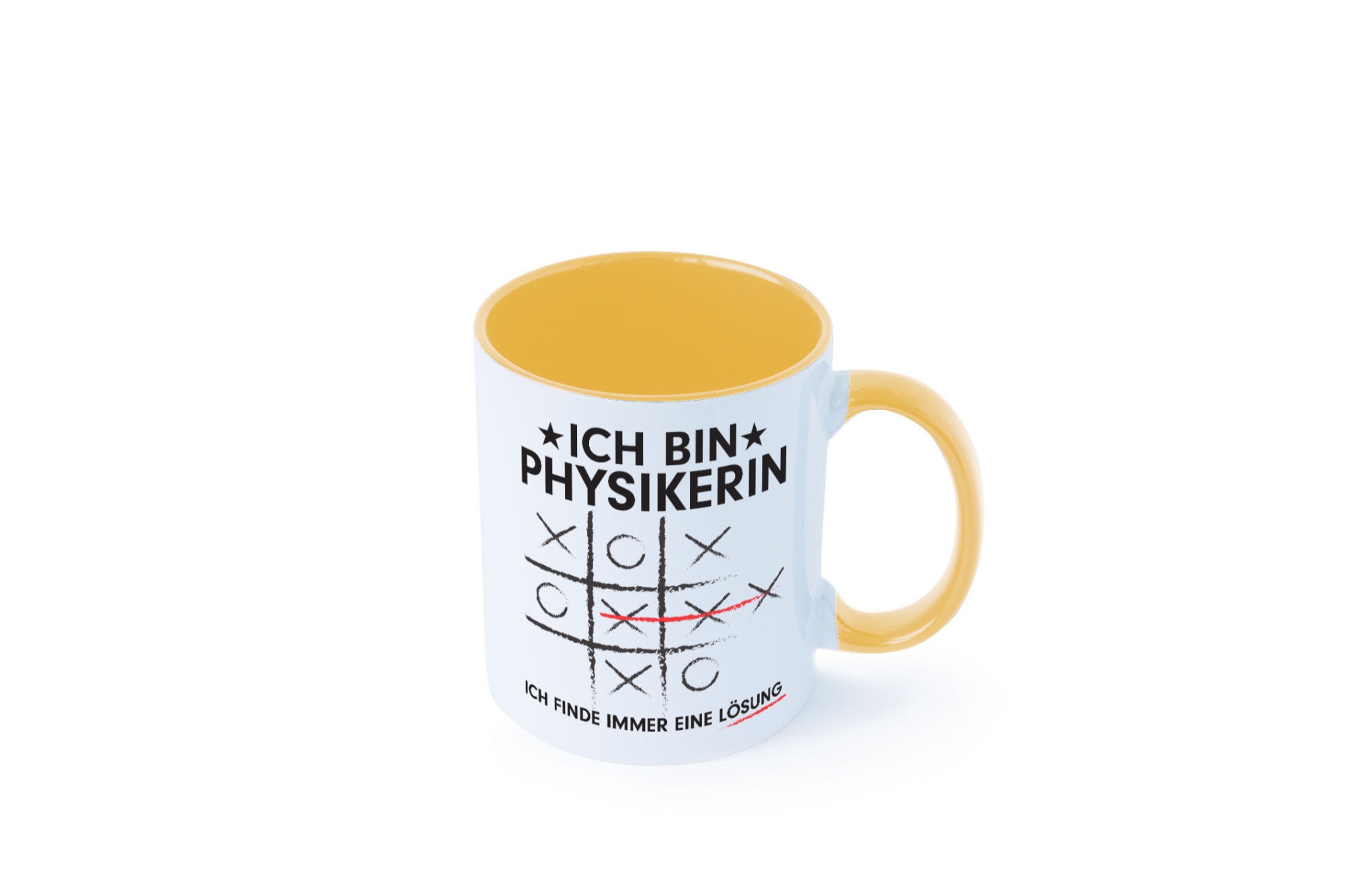Löse Probleme: Physikerin | Physik Humor Geschenkidee Tasse