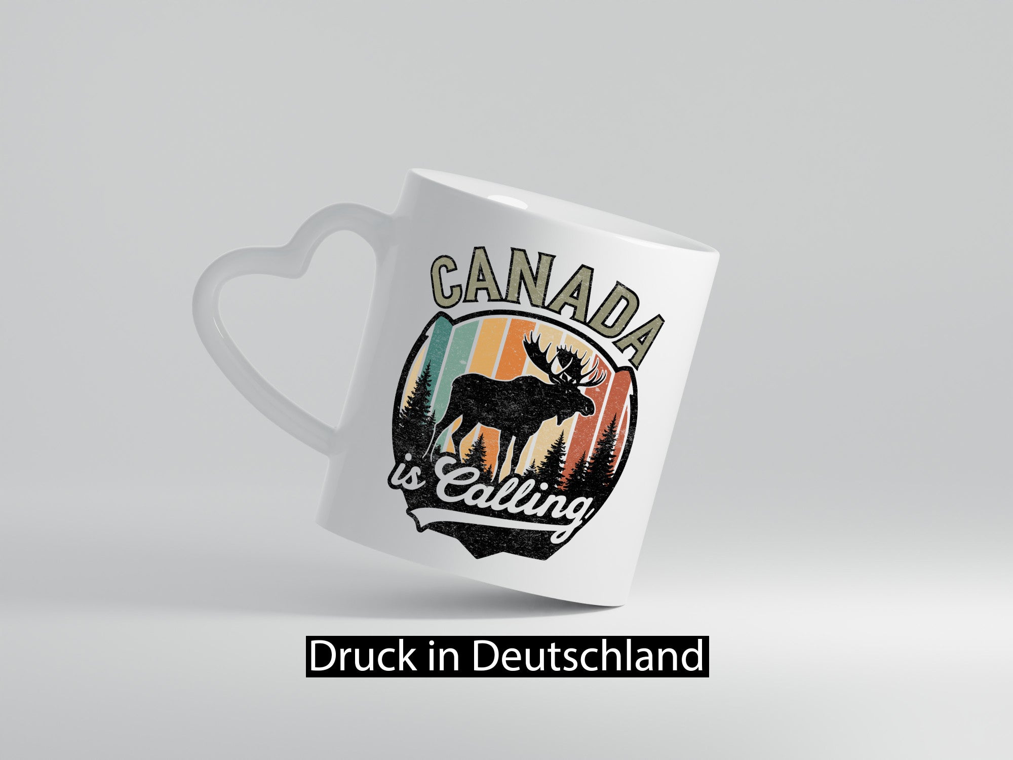 Canada is calling | Retro ruft an Urlaub Kanada lustiger Spruch Geschenk Humor