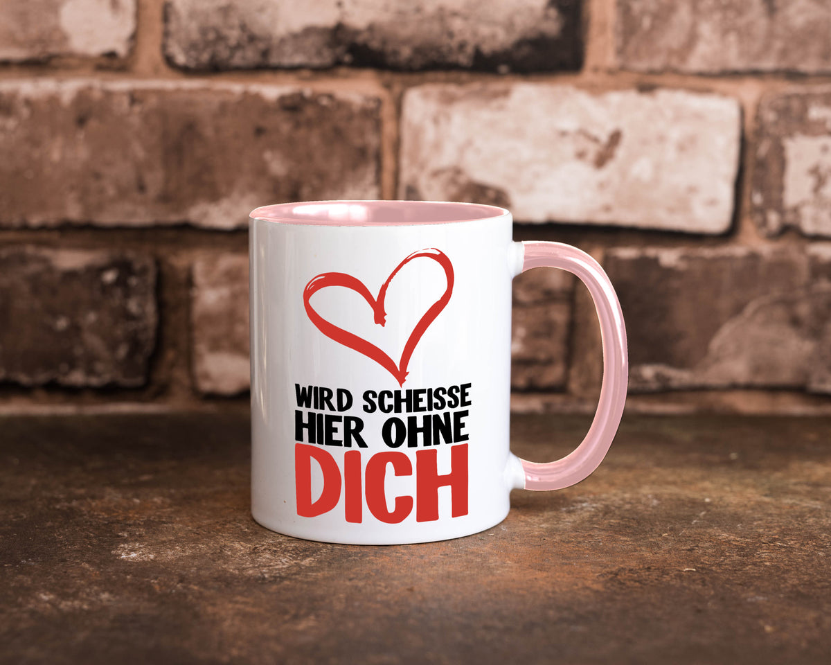 Wird Scheisse Geschenk Humor Geschenkidee lustiger Spruch Tasse