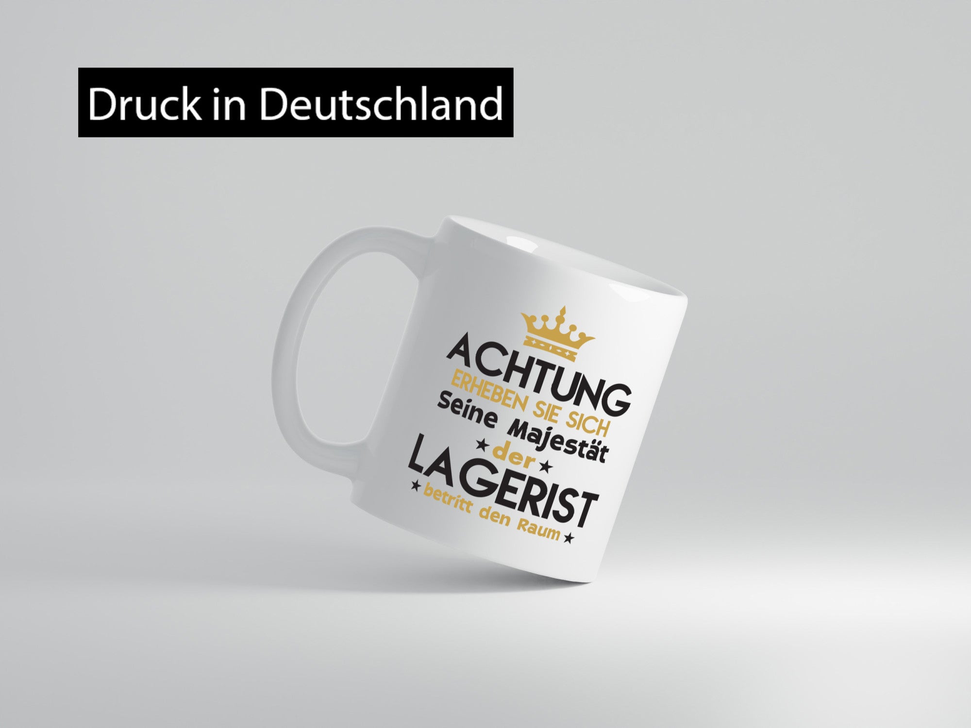 Seine Majestät Lagerist | Lageristen Lager Arbeiter lustig Arbeit Kollegen Büro