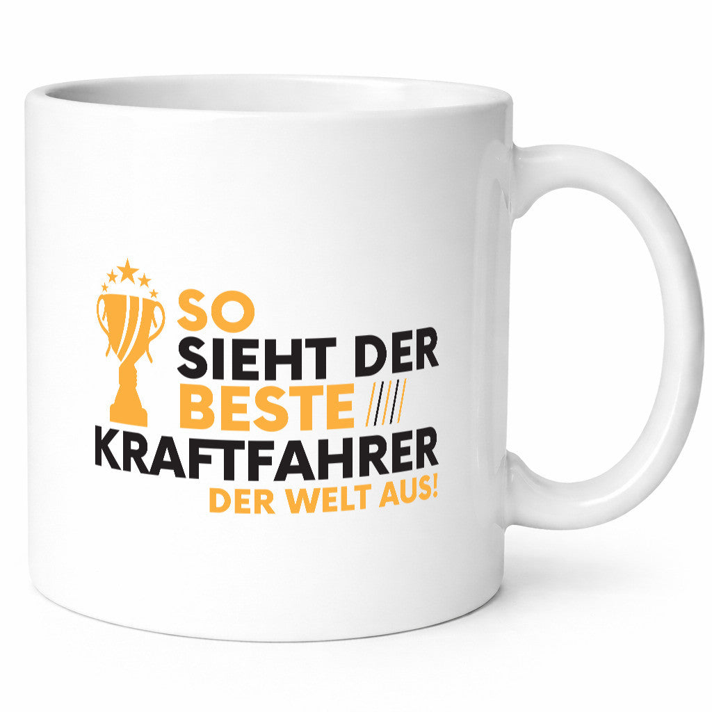 Der Weltbeste Kraftfahrer | Lastwagen LKW Fahrer lustiger Spruch Geschenk Humor
