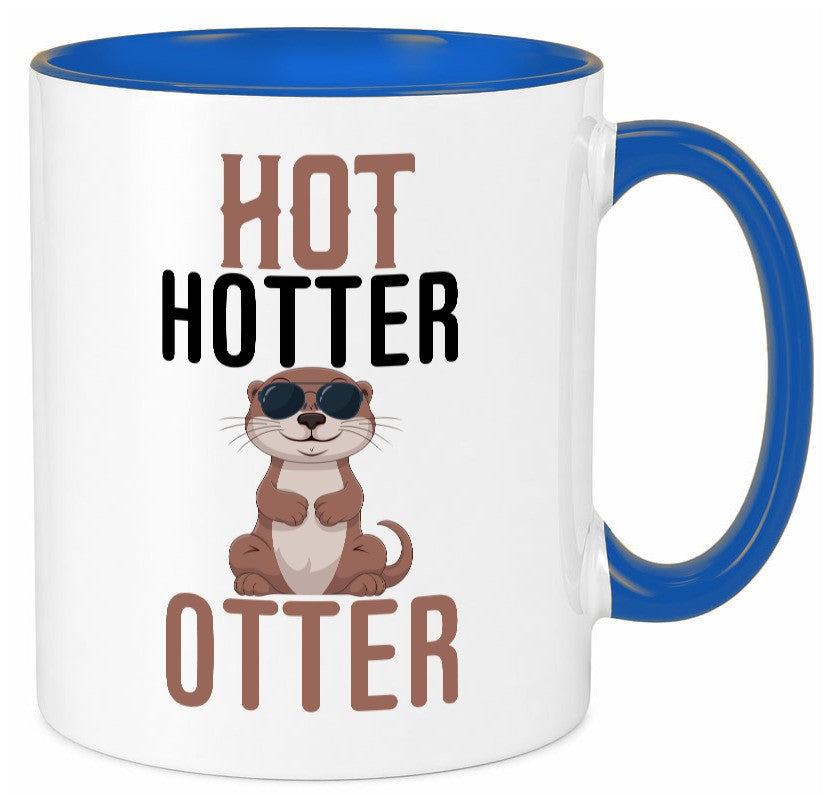 Lustiger Otter | Hot Wortwitz Sonnenbrille Tiercomic v2 Geschenkidee Tasse