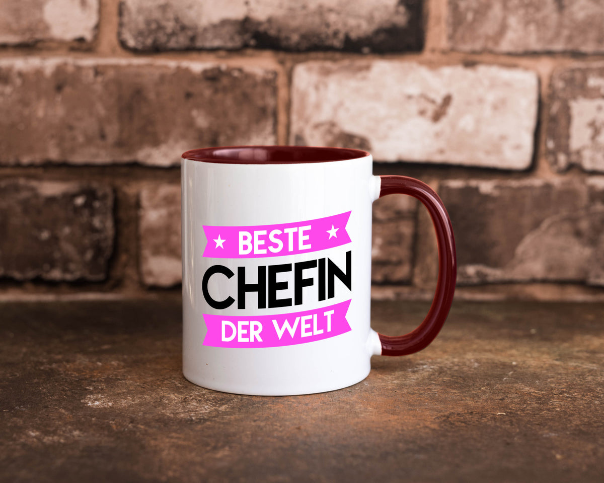 Beste Chefin | Führungskraft Vorgesetzte Humor Arbeit Kollegen Büro Tasse