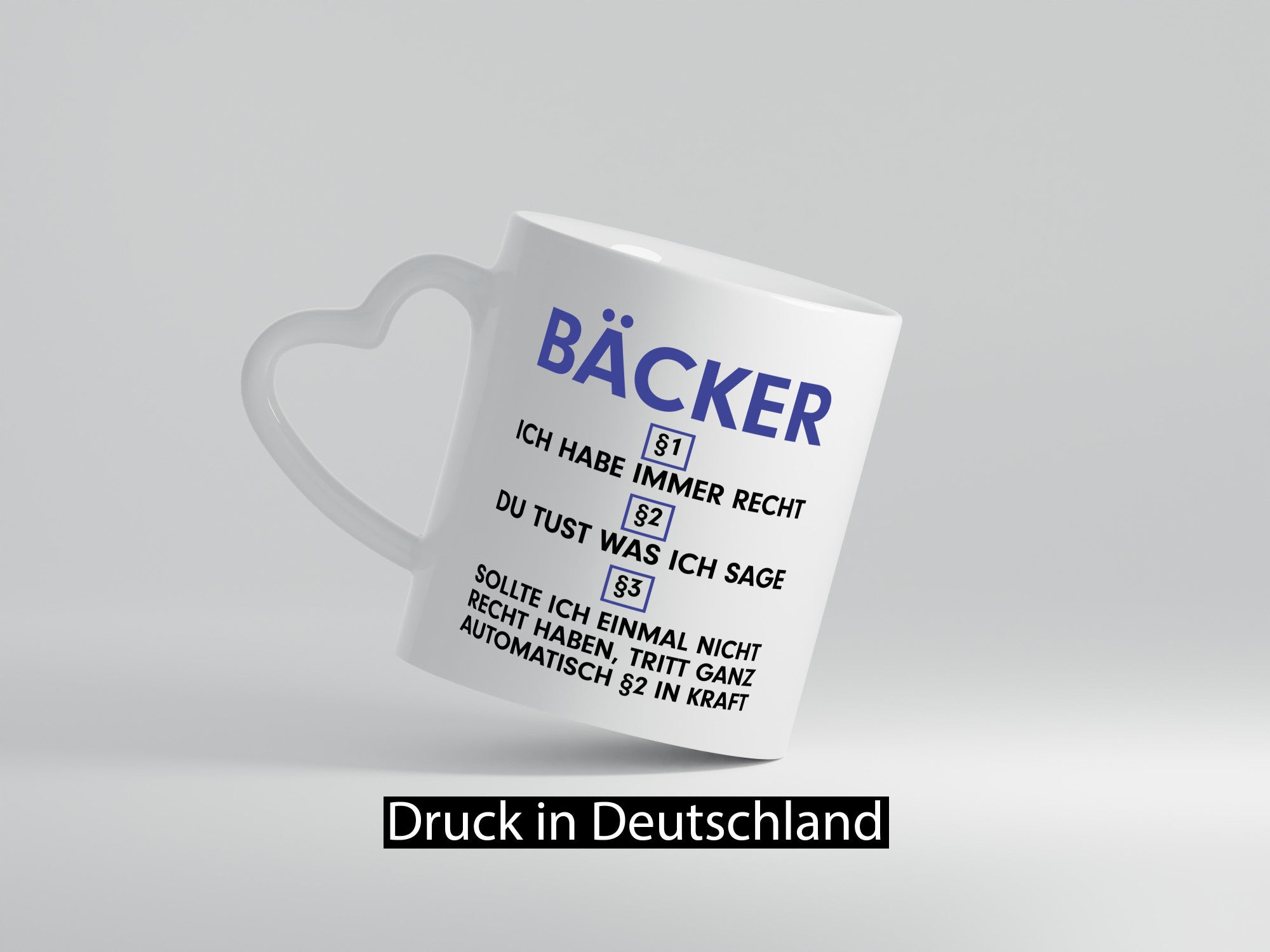 Ich habe immer Recht Bäcker | Bäckerei Backen Konditor v2 lustig Humor