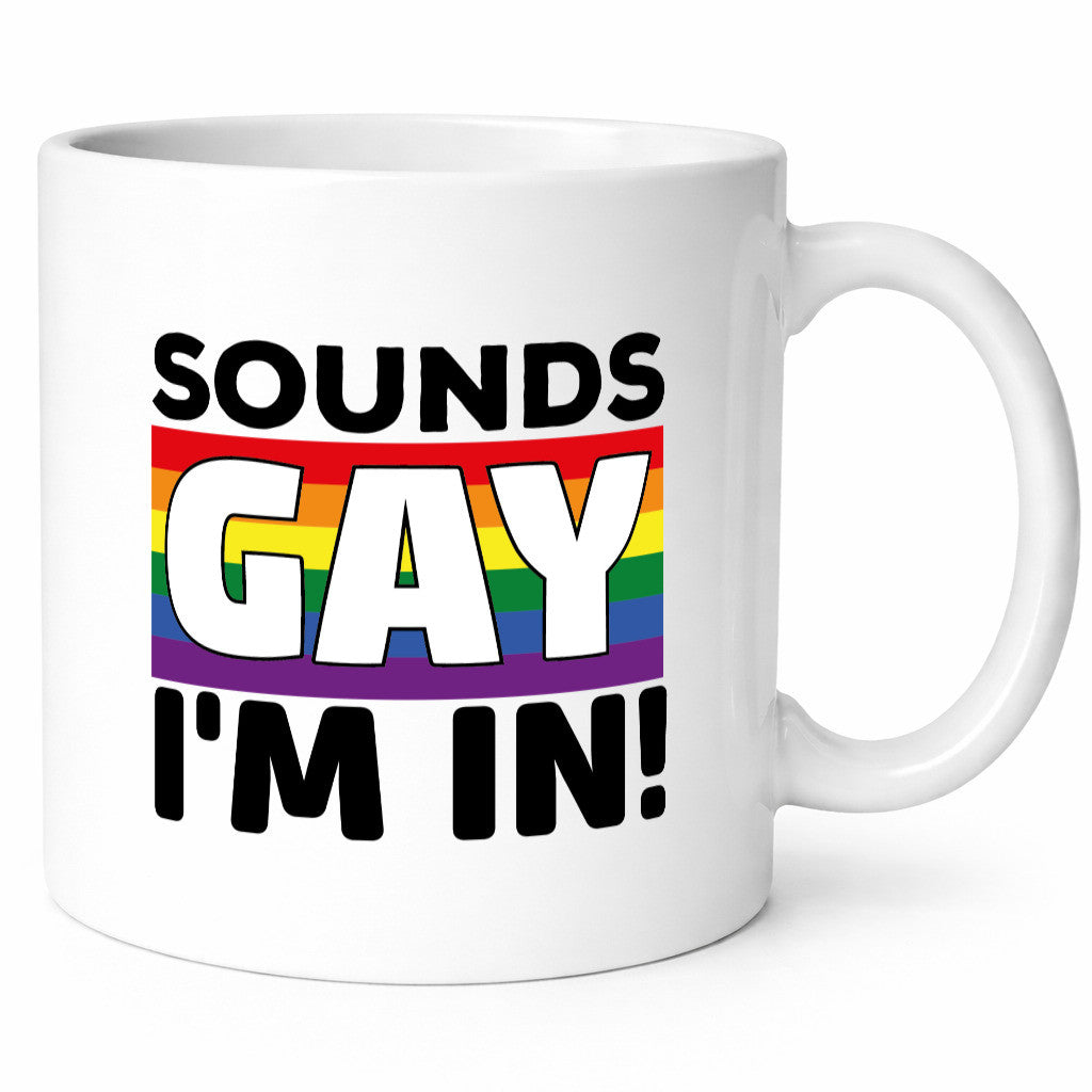 LGBTQ Tasse | Gay Spruch Regenbogen Statement Geschenk Humor Geschenkidee