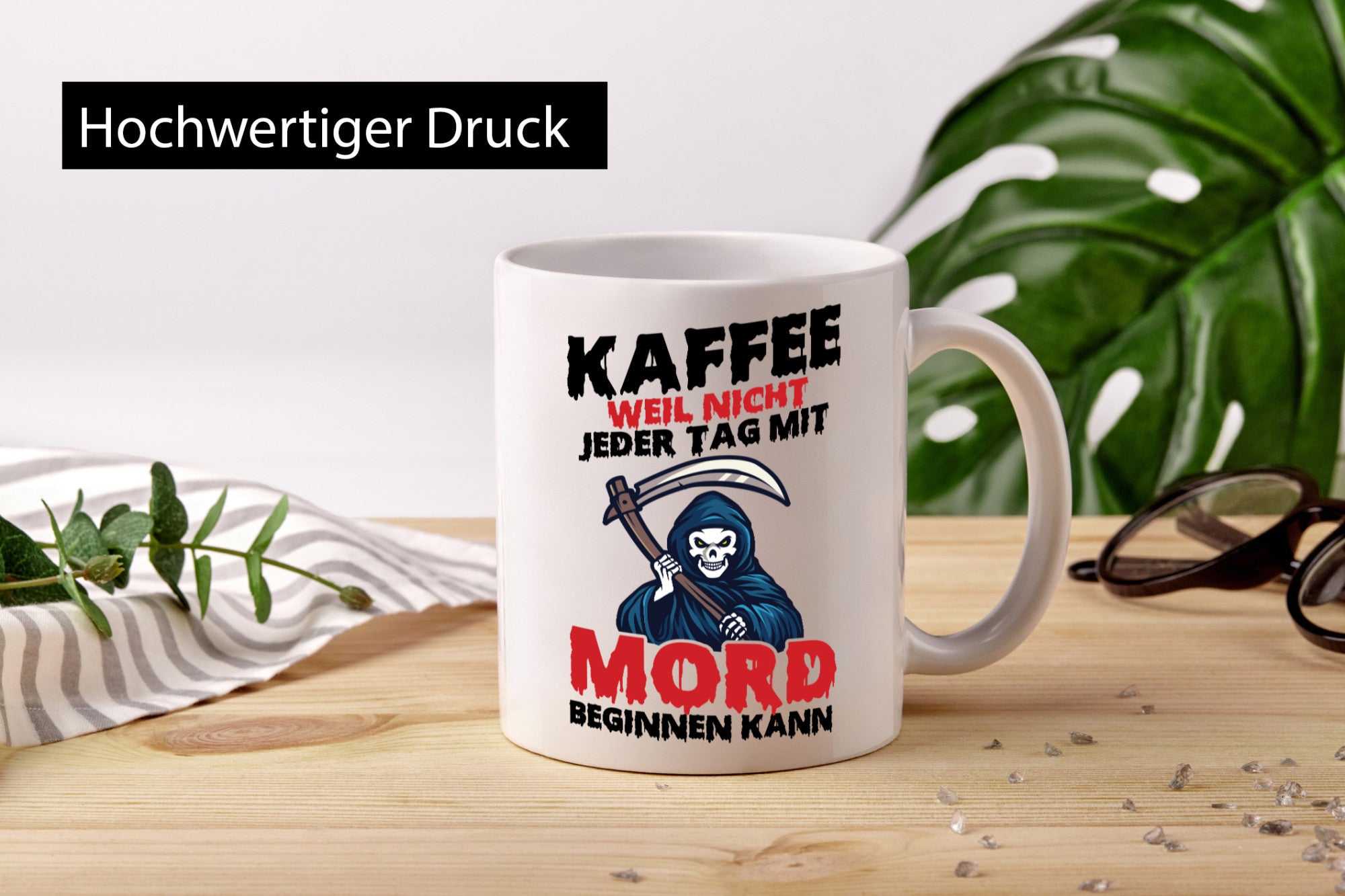 Nicht jeder Tag lustig Humor Geschenkidee Geschenk Tasse