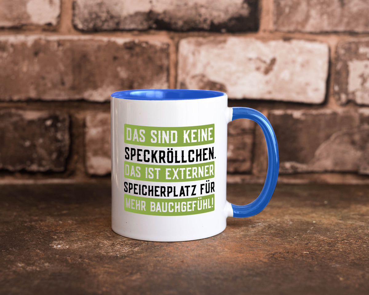 Keine Speckröllchen | Softwareentwickler PC Körperfülle Geschenkidee Humor Tasse
