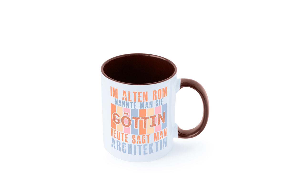 Heute sagt man: Architektin | Architektur Büro lustiger Spruch Geschenk Arbeit Tasse