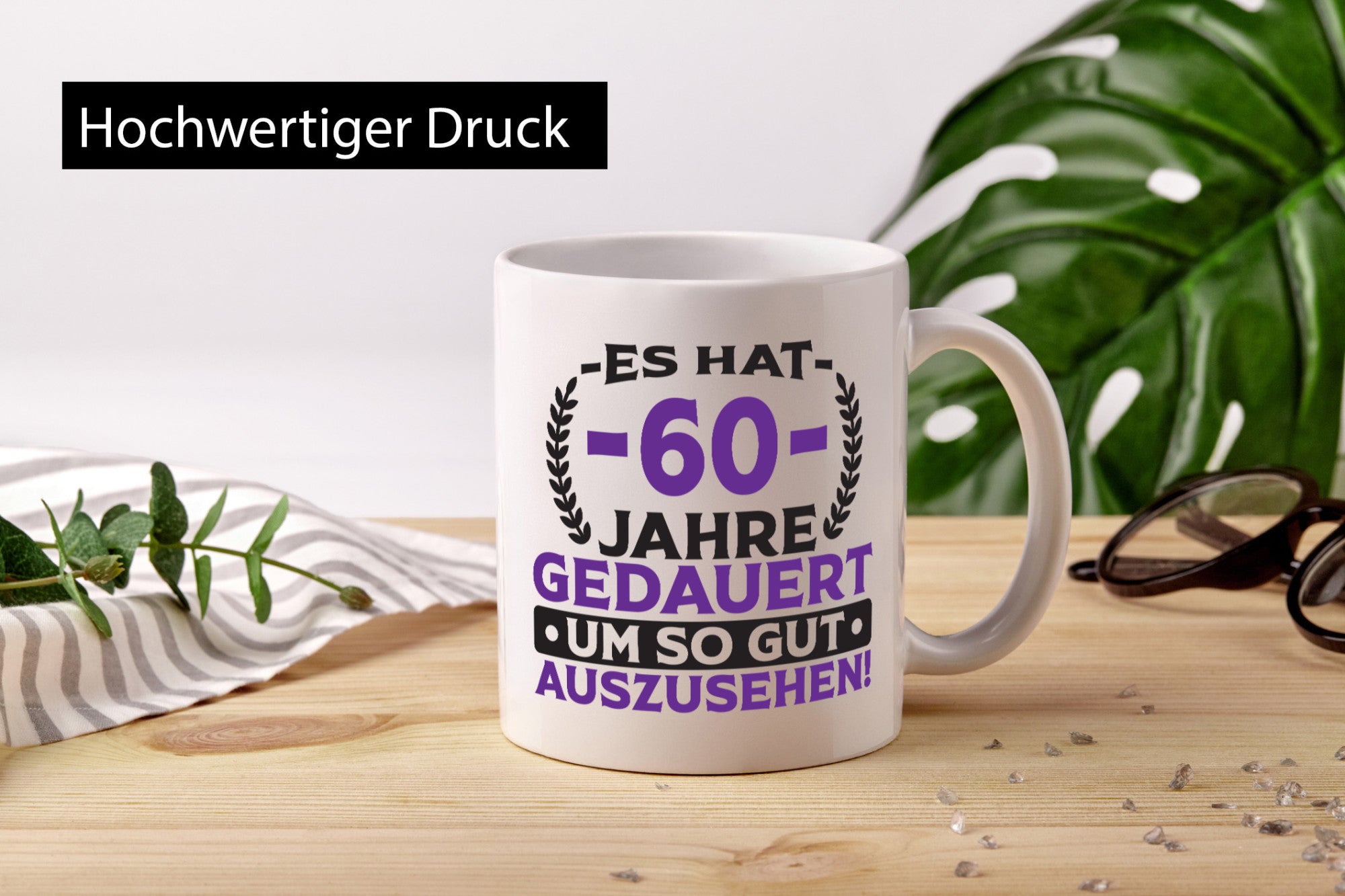 60 Jahre gedauert um so gut auszusehen | 60. Geburtstag Geschenk Geschenkidee