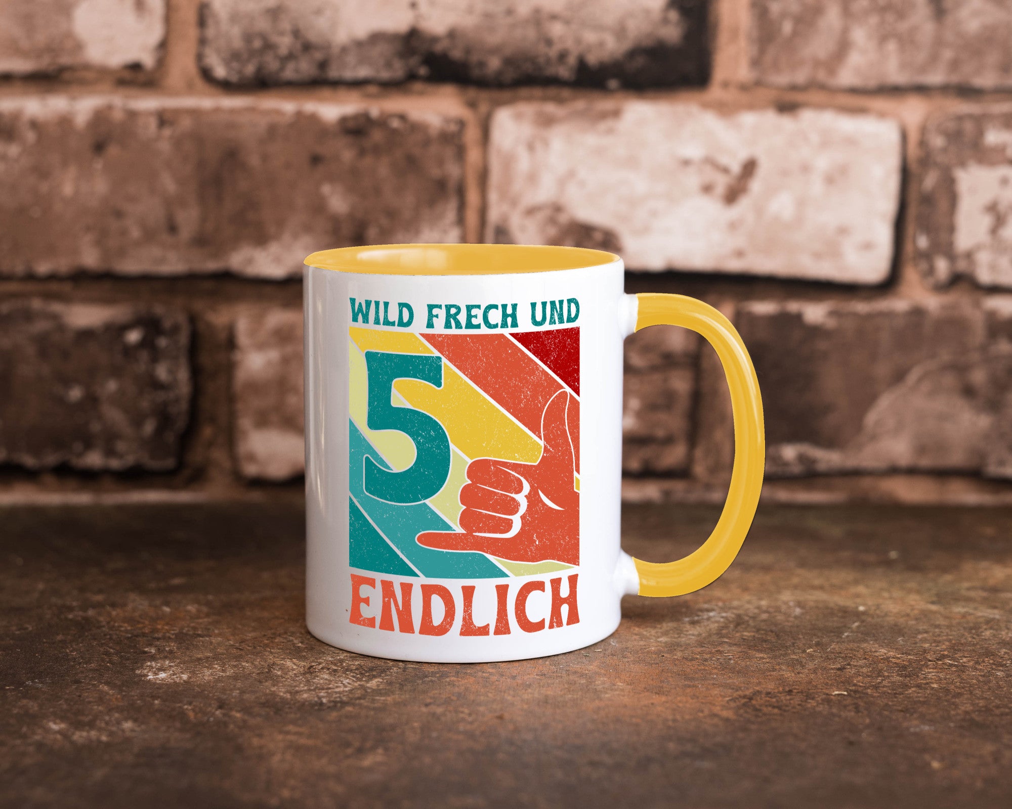 5. Geburtstag | 5 Jahre Wild und Frech Geschenk Geschenkidee lustiger Spruch
