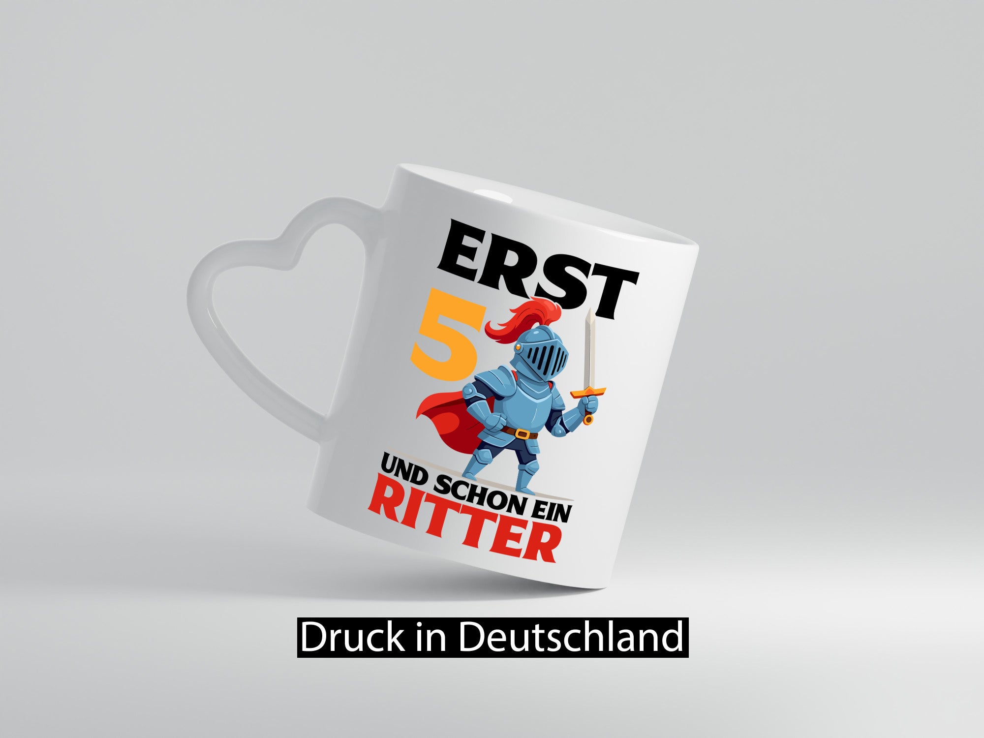 5. Geburtstag | 5 Jahre und schon ein Ritter Geschenk Geschenkidee lustiger