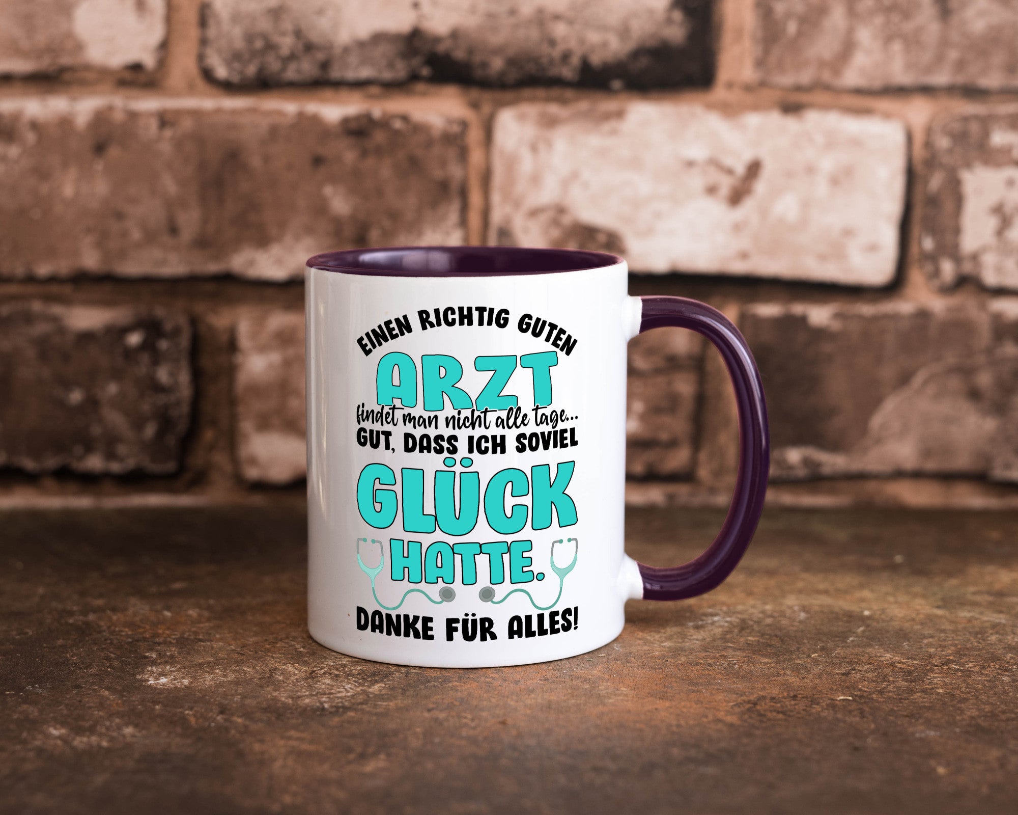 Richtig guter Arzt | Dankeschön Tasse Ärzte Spruch vl9 Humor Geschenkidee