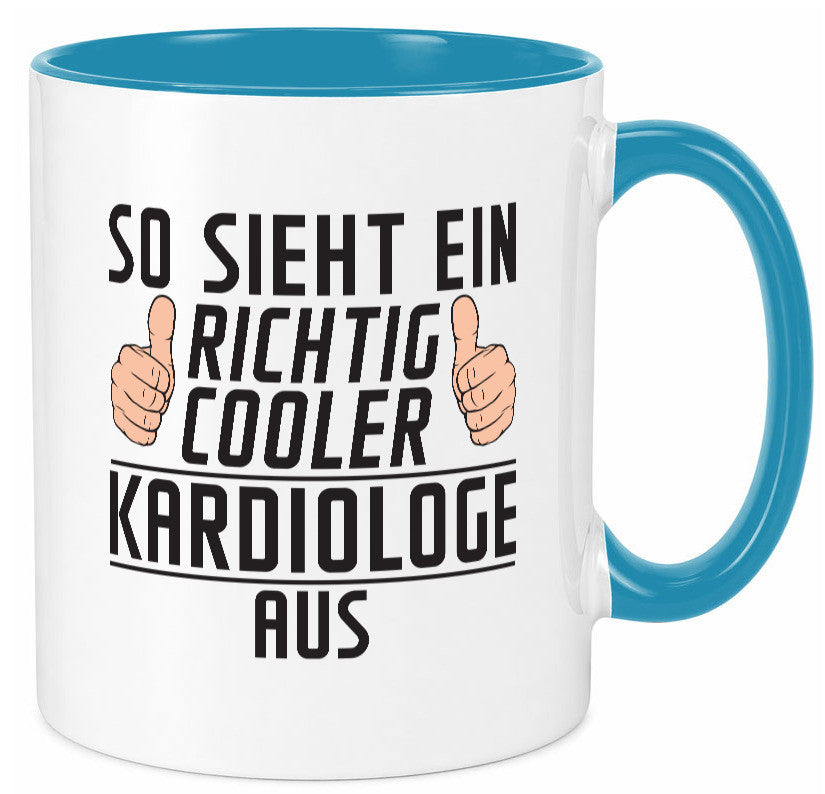 Richtig Cooler Kardiologe | Kardiologie lustiger Spruch Geschenk Humor