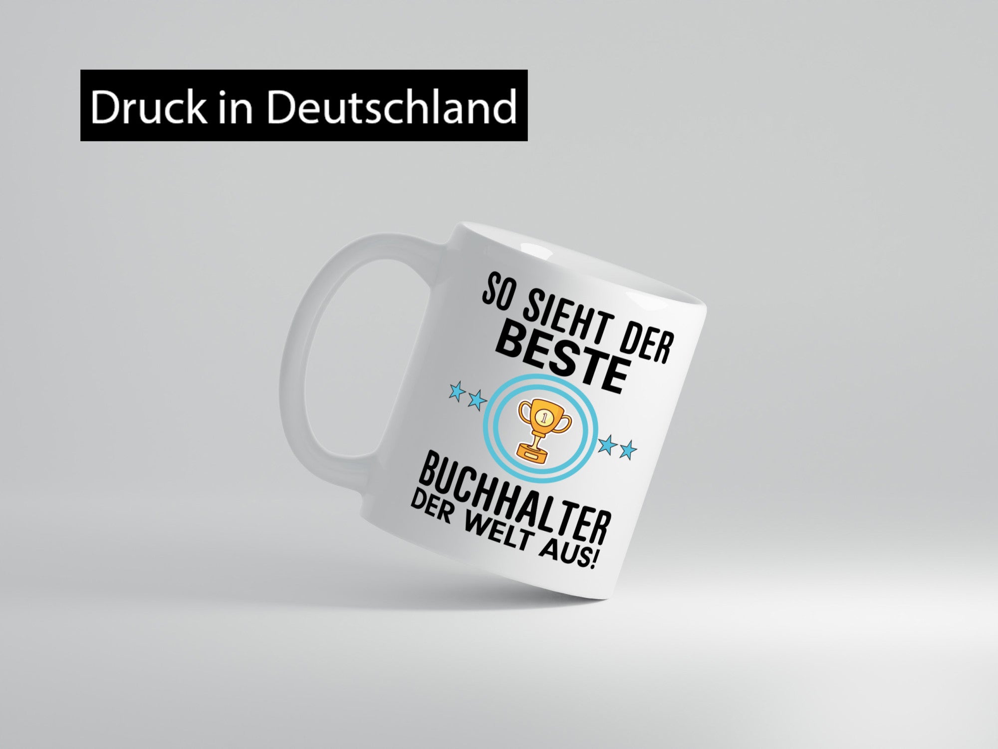 Bester Buchhalter | Büro Kollegen Beruf Geschenk Arbeit lustiger Spruch Tasse