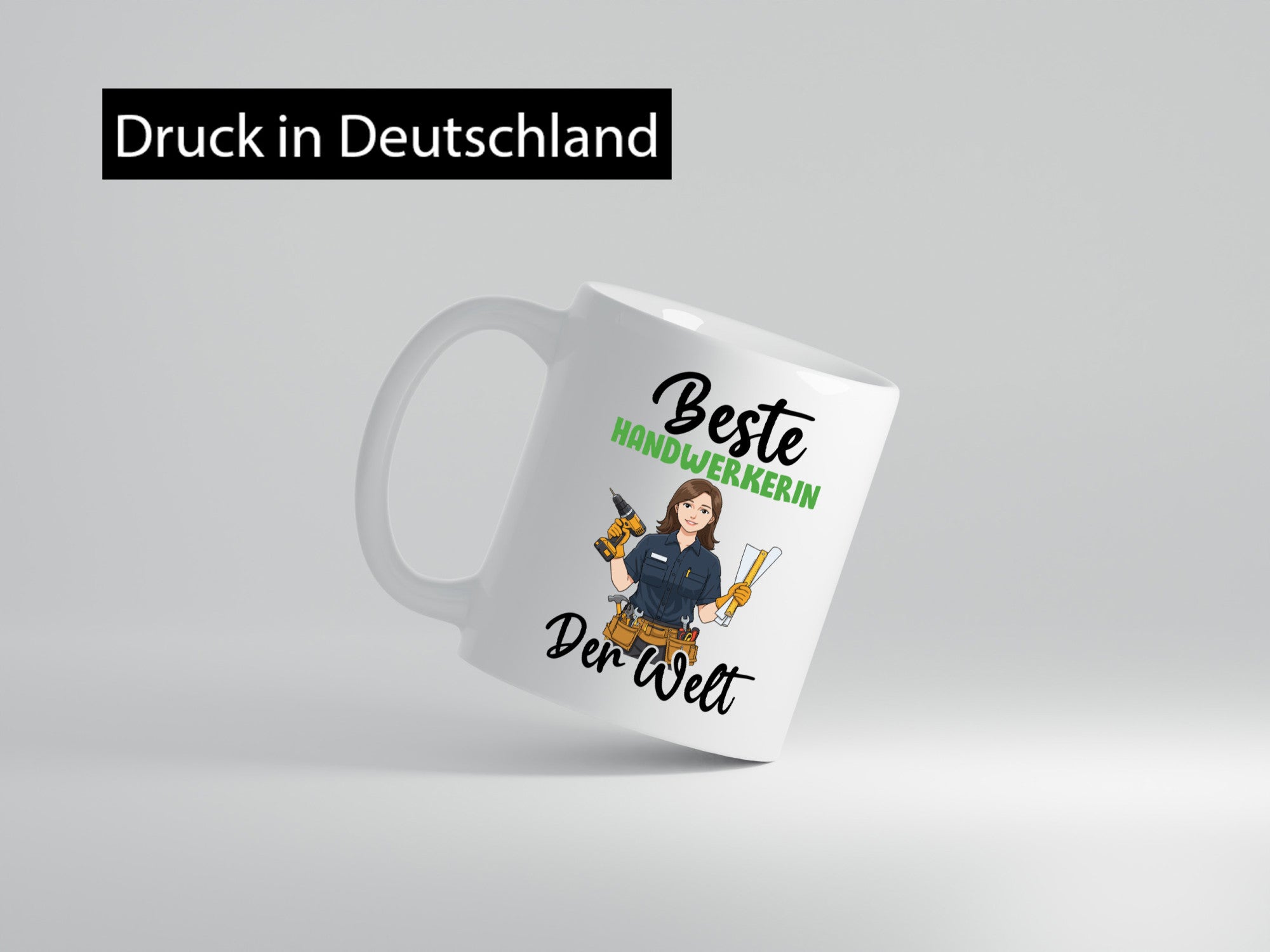 Beste Handwerkerin | Handwerkerinnen v2 Humor Geschenkidee Tasse