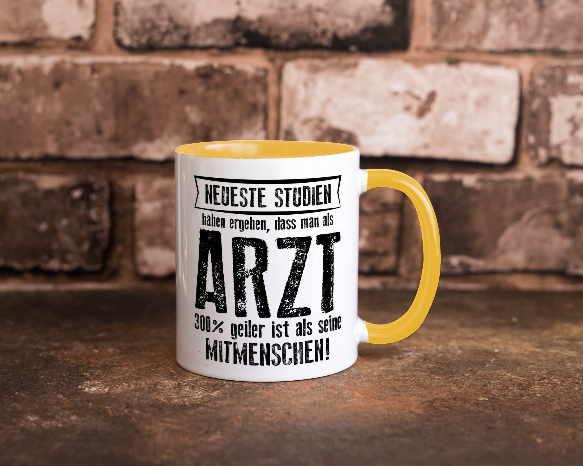 Neuste Studien: Arzt | Medizin Doktor Facharzt Geschenkidee Humor Tasse