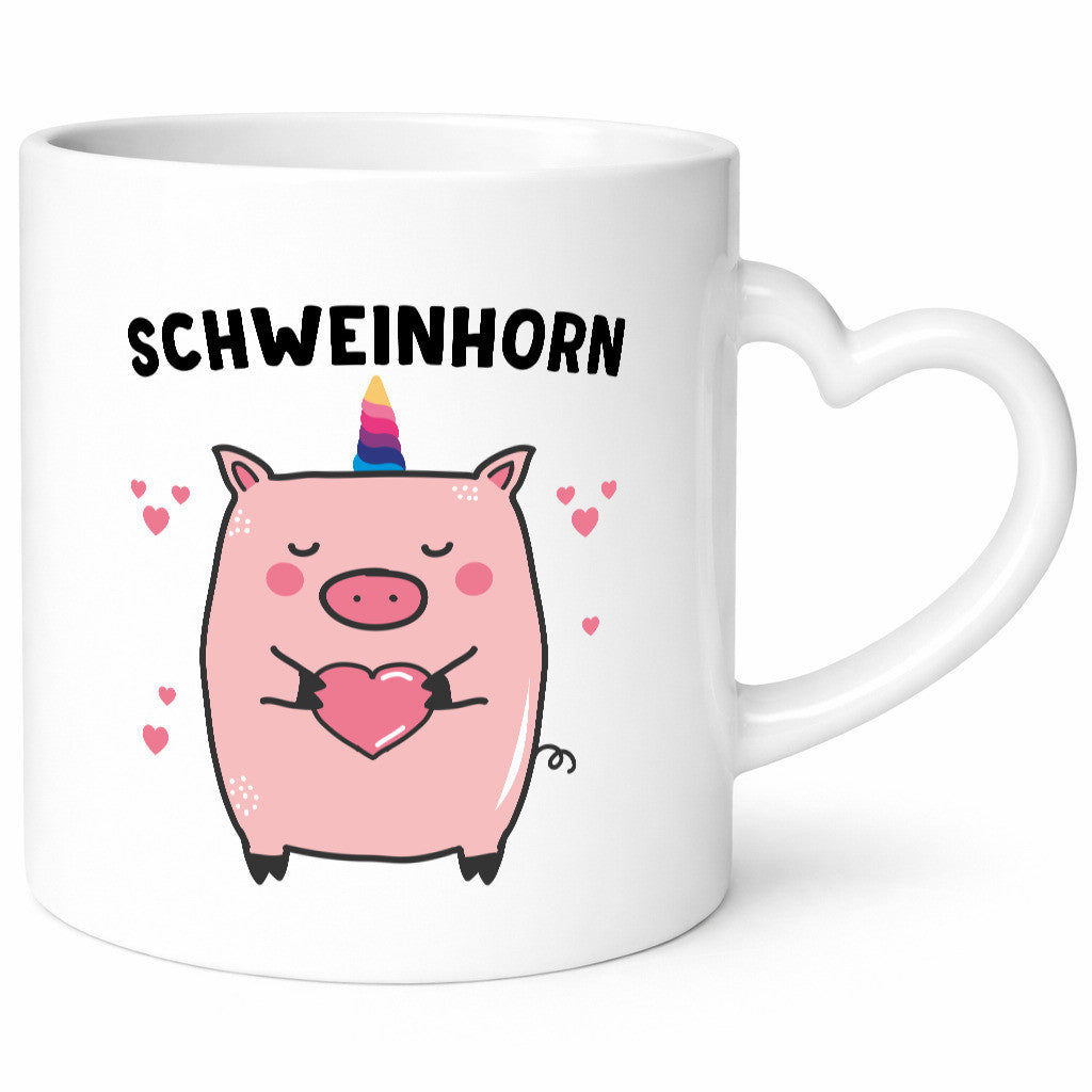 Schweinhorn lustig Humor Geschenkidee Geschenk Tasse