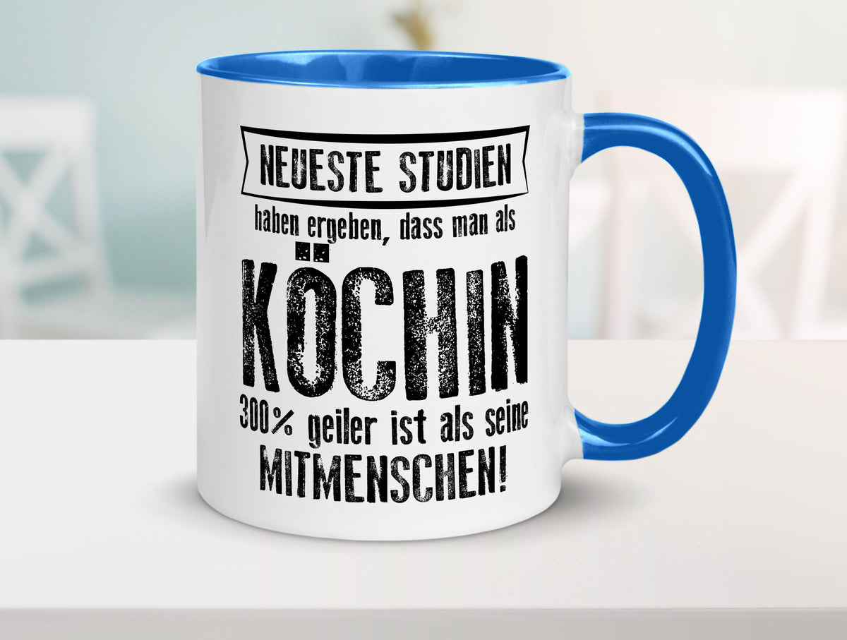 Neuste Studien: Köchin | Chefköchin Chefkoch Geschenk Arbeit Kollegen Büro Tasse