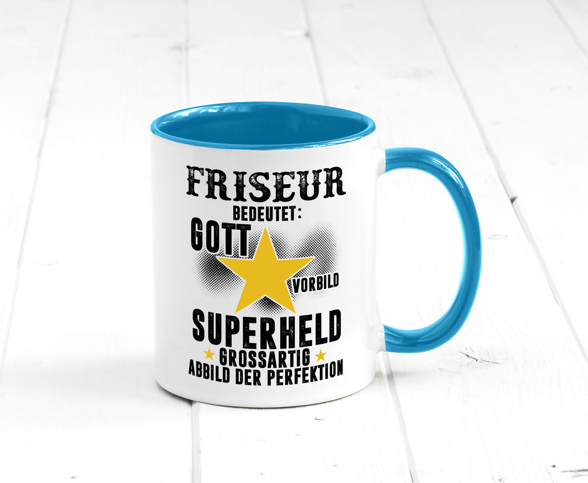 Bedeutung von Friseur | Frisör lustiger Spruch Geschenk Humor Geschenkidee Tasse