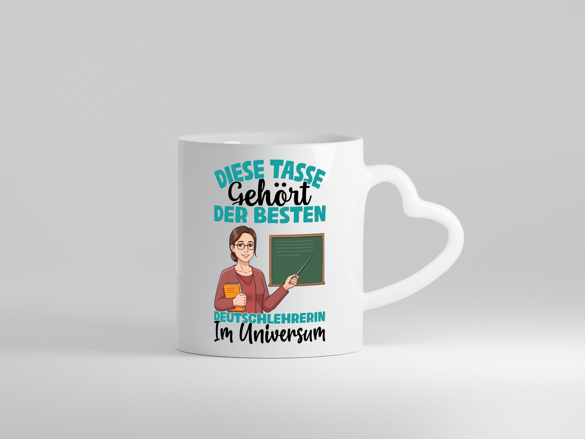 Im Universum: Deutschlehrerin | Lehrer Humor Geschenkidee Tasse