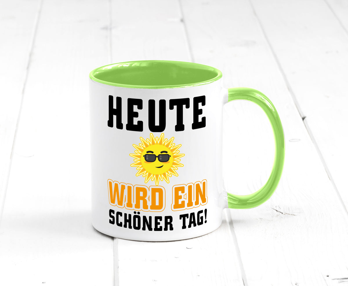 Schöner Tag Geschenk Humor Geschenkidee lustiger Spruch Tasse