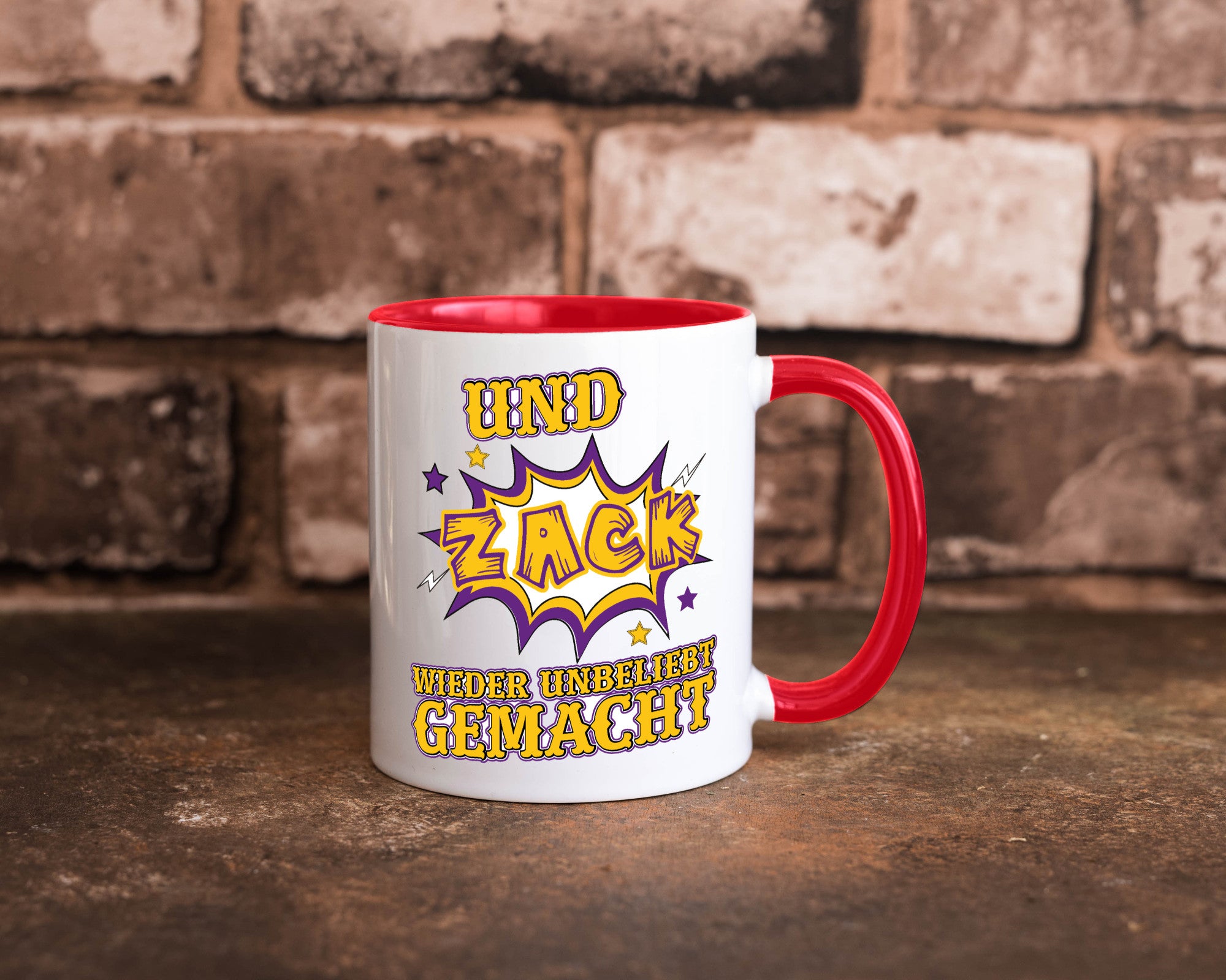Wieder unbeliebt gemacht Geschenk Humor Geschenkidee lustiger Spruch Tasse