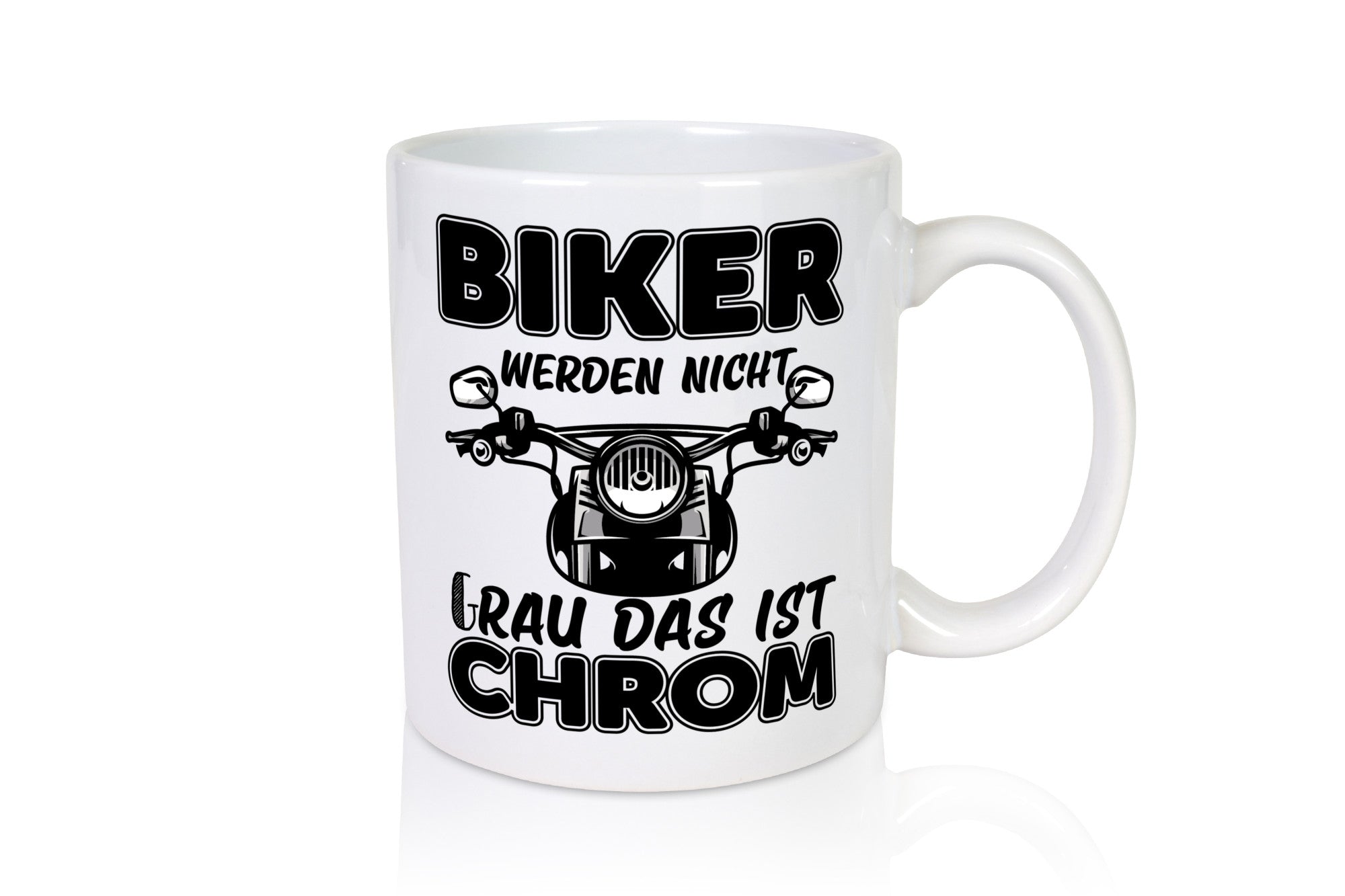 Biker werden nicht grau | Motorrradfahrer Tasse Humor Geschenkidee