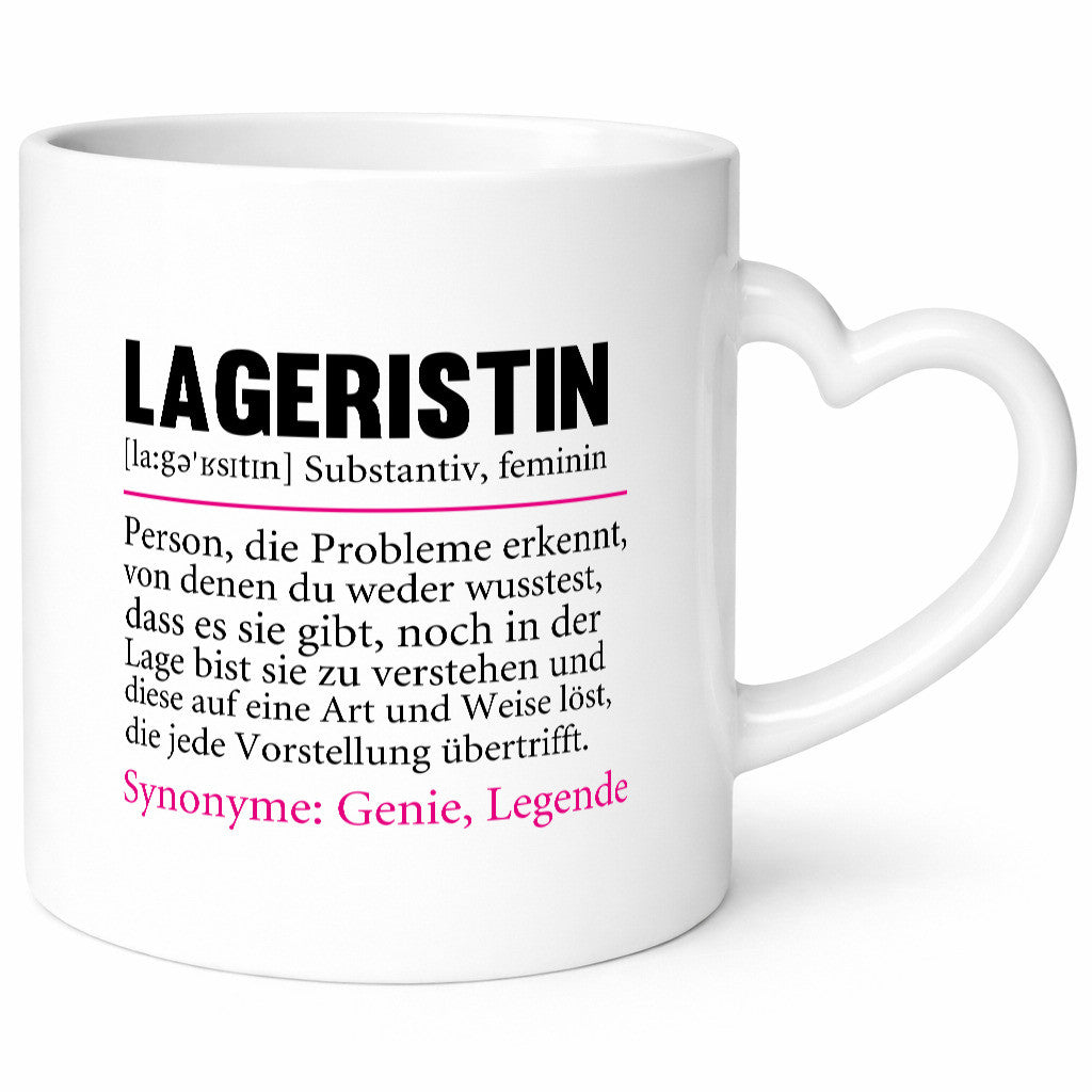 Lageristin | Spruch Beruf Lager Arbeiterin Geschenk Arbeit Kollegen Büro