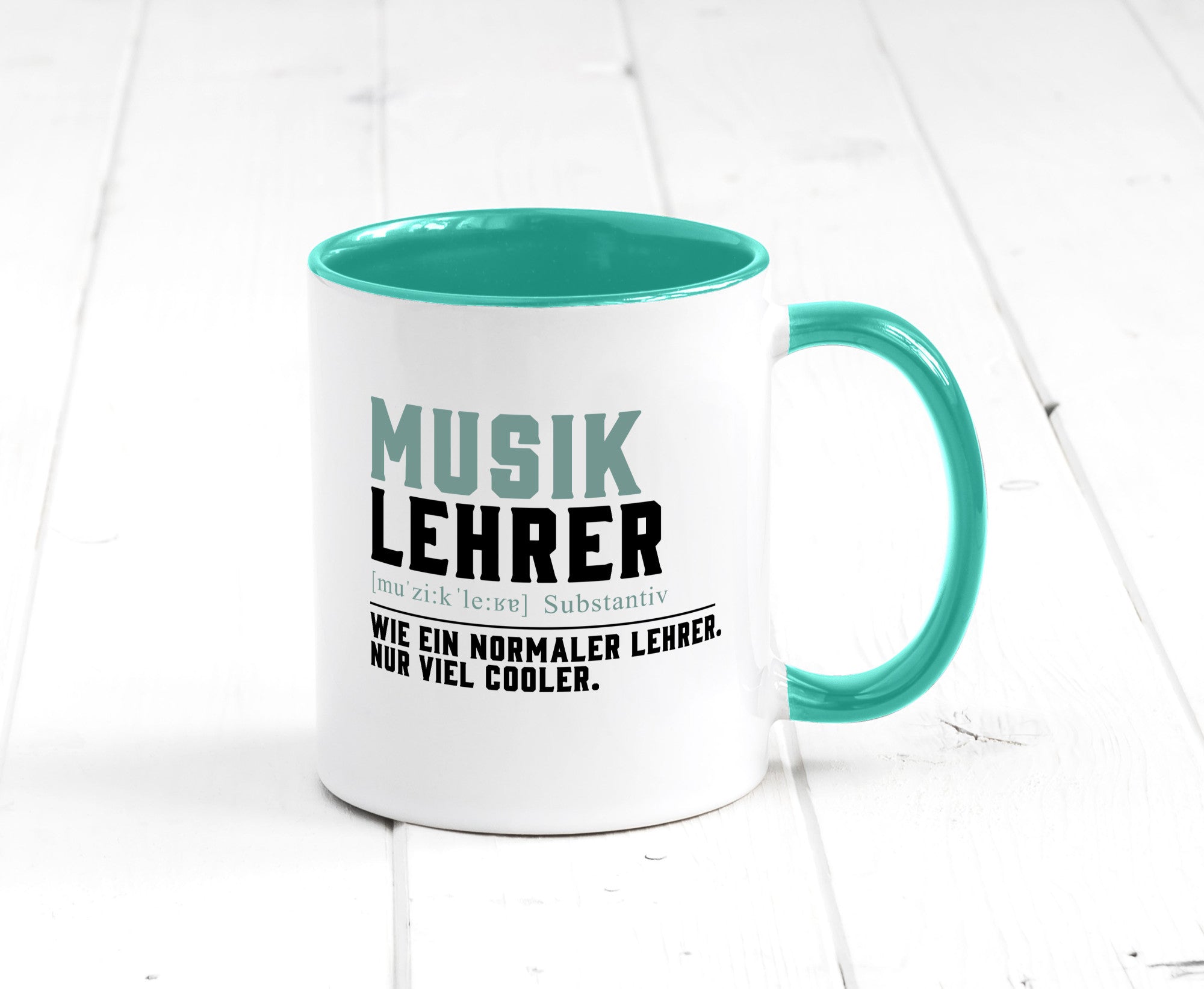 Musiklehrer | Lehrer Unterricht Lieblingslehrer Geschenkidee Humor Tasse