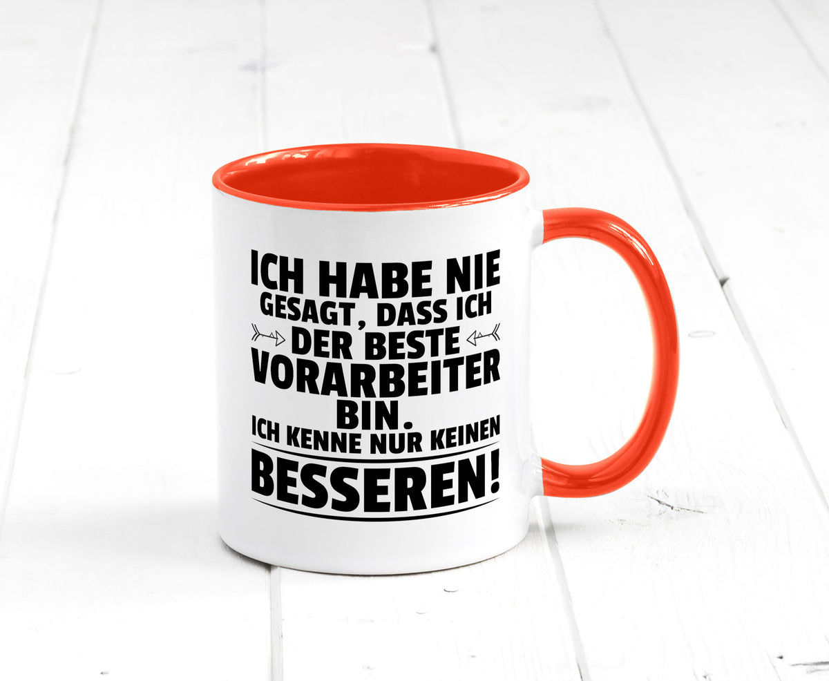 Der Beste Vorarbeiter | Kollege Teamleiter Humor Arbeit Kollegen Büro Tasse