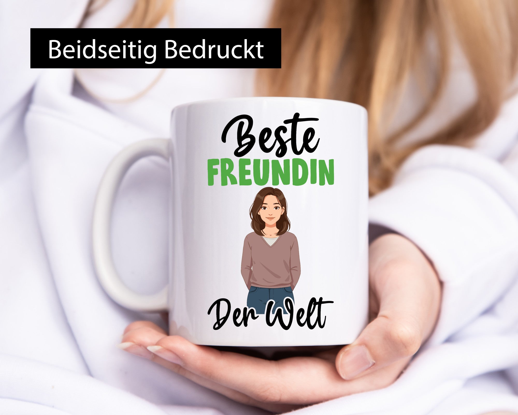 Beste Freundin | Beziehung Partnerin Liebe lustig Humor Geschenkidee Geschenk