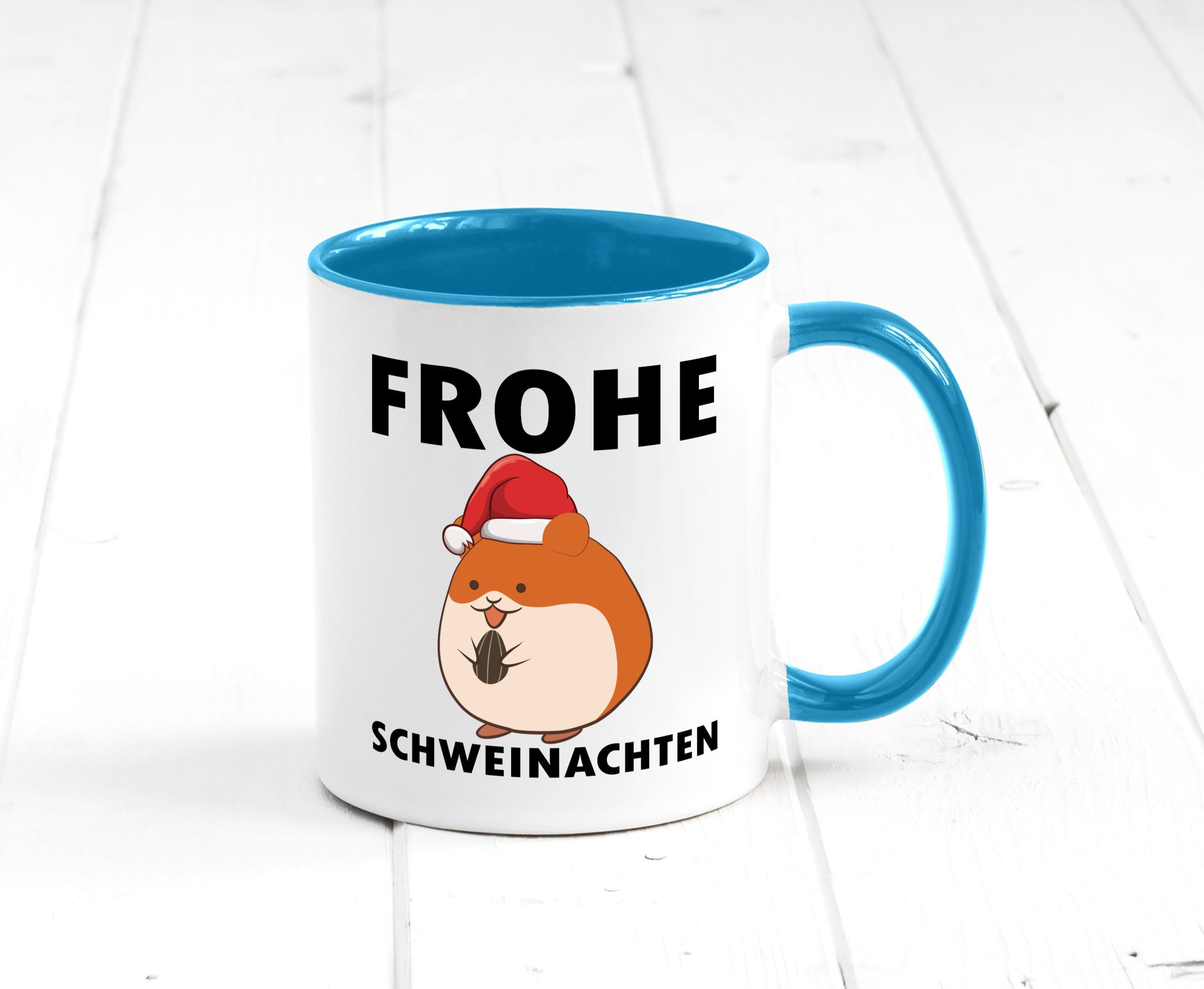 Frohe Schweinachten | Meerschweinchen Weihnachten lustiger Spruch Geschenk