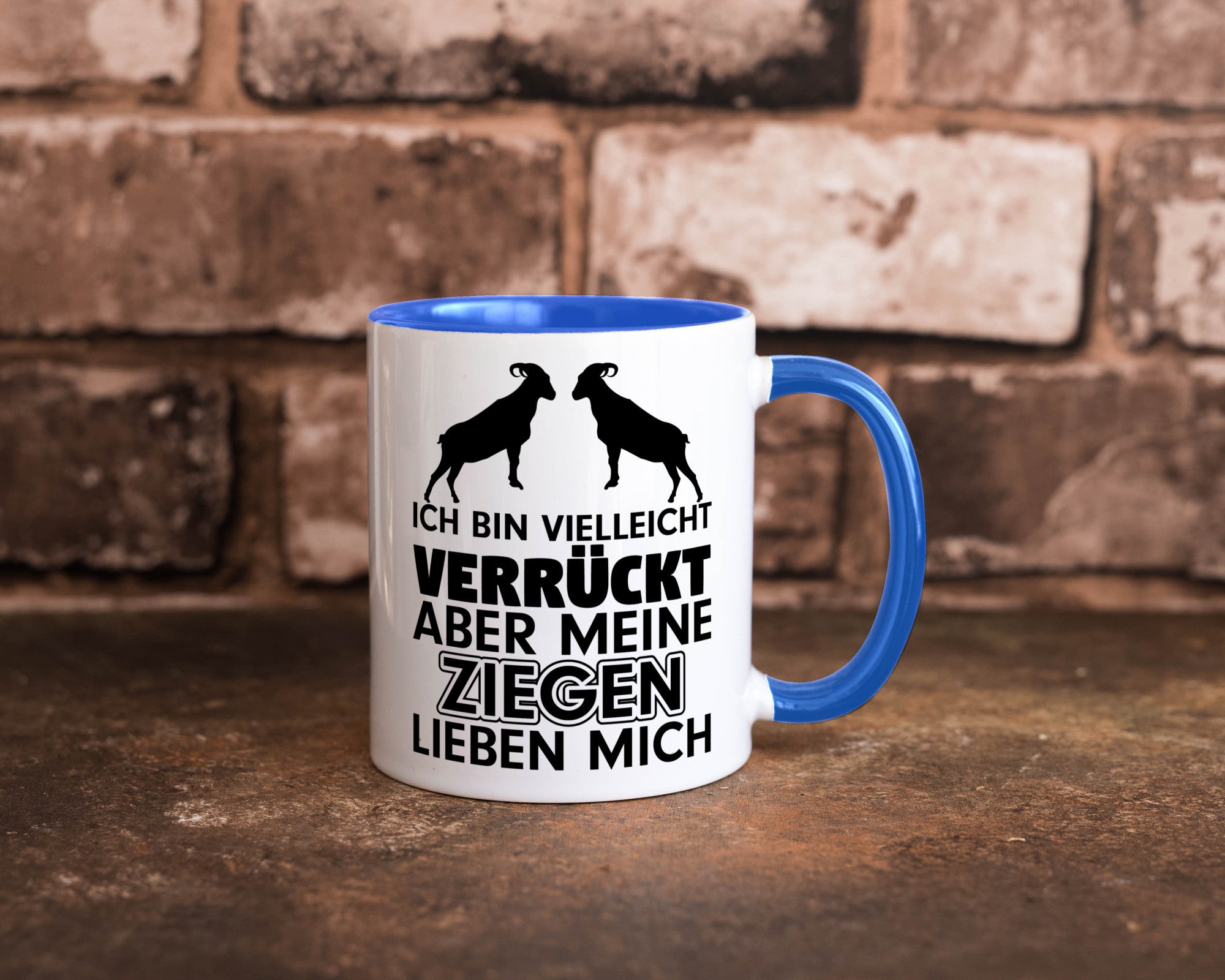Meine Ziegen | Hirte Tasse Bauernhof Hirtin Bauer Humor Geschenkidee